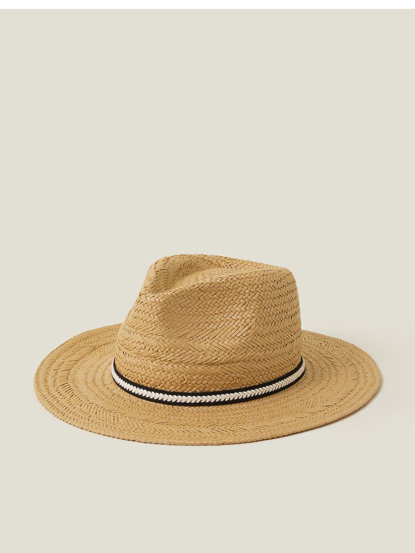 Image 1 of 3 of Accessorize Monotone Trim Trilby