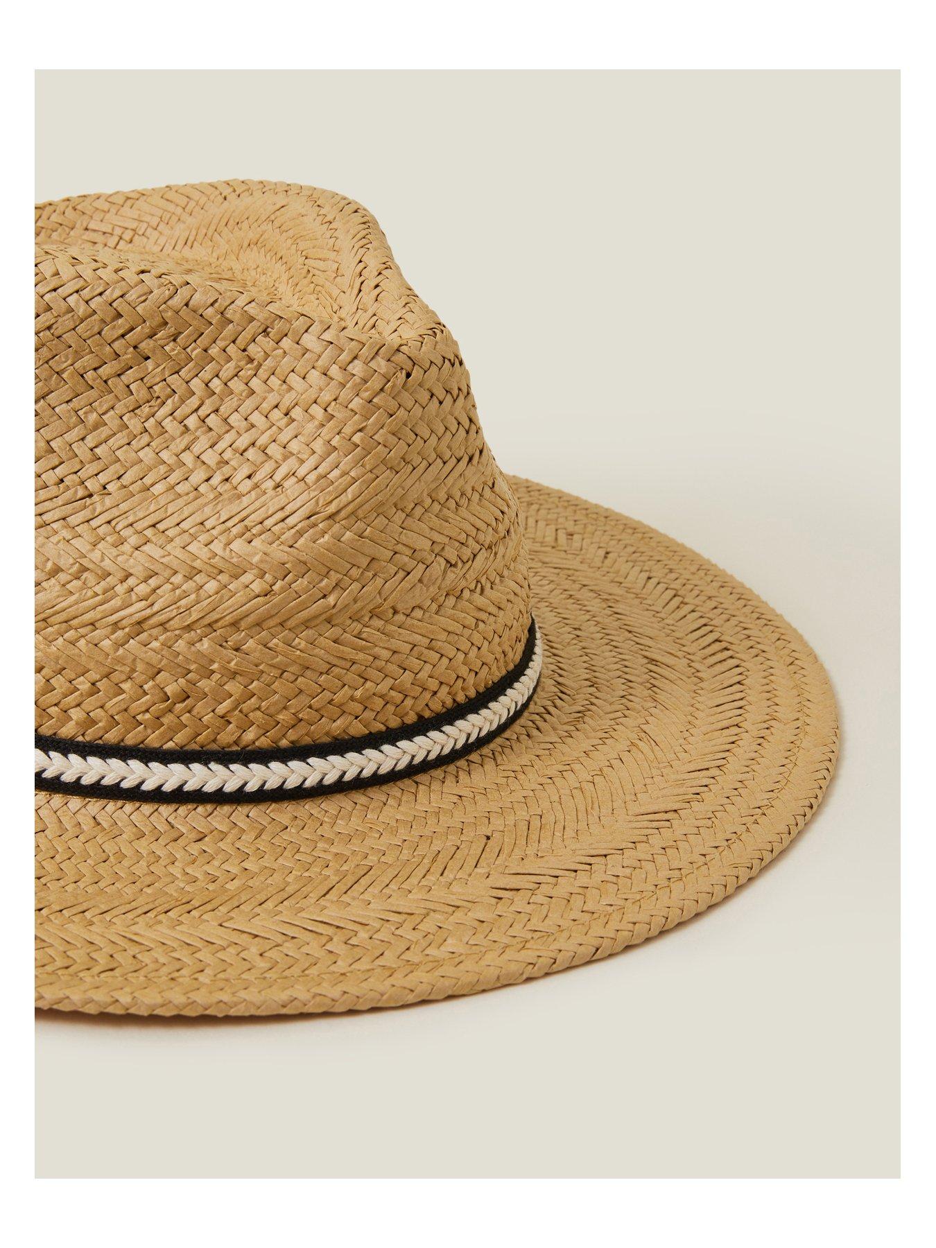 Image 3 of 3 of Accessorize Monotone Trim Trilby