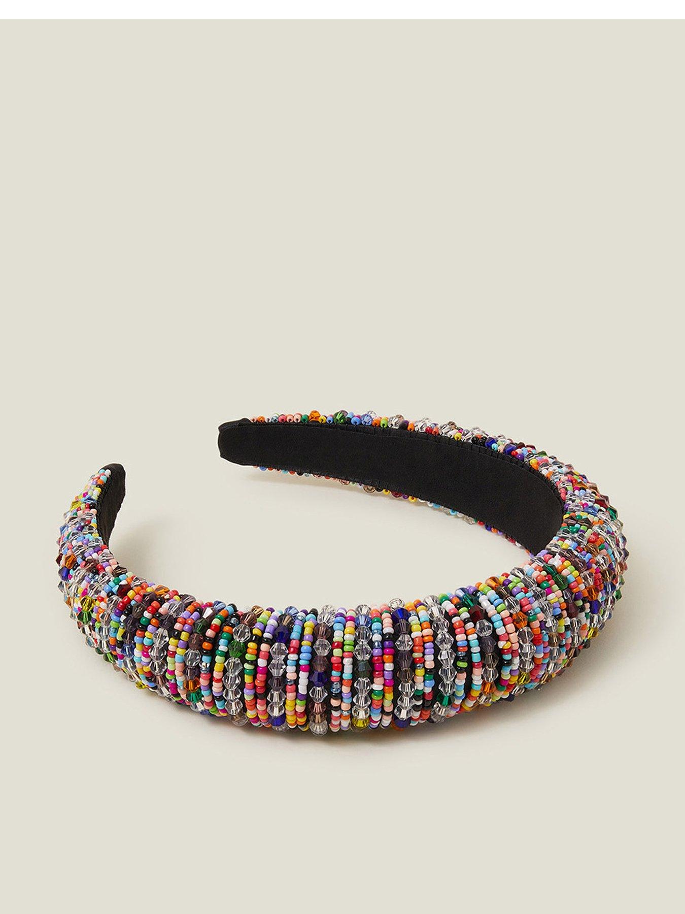 Image 1 of 3 of Accessorize Multi Bead Headband