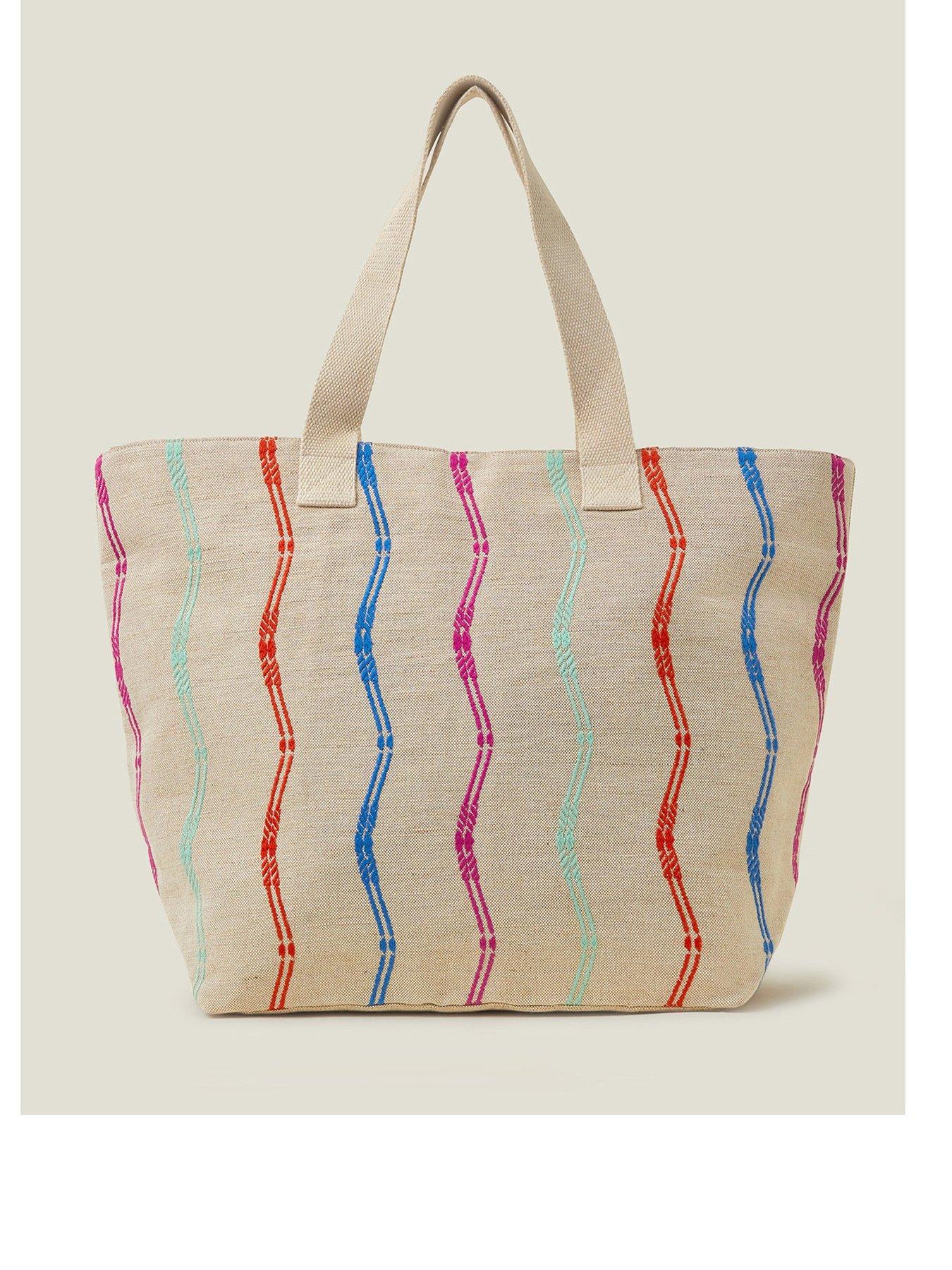 Accessorize Wiggle Stripe Tote | Very.co.uk