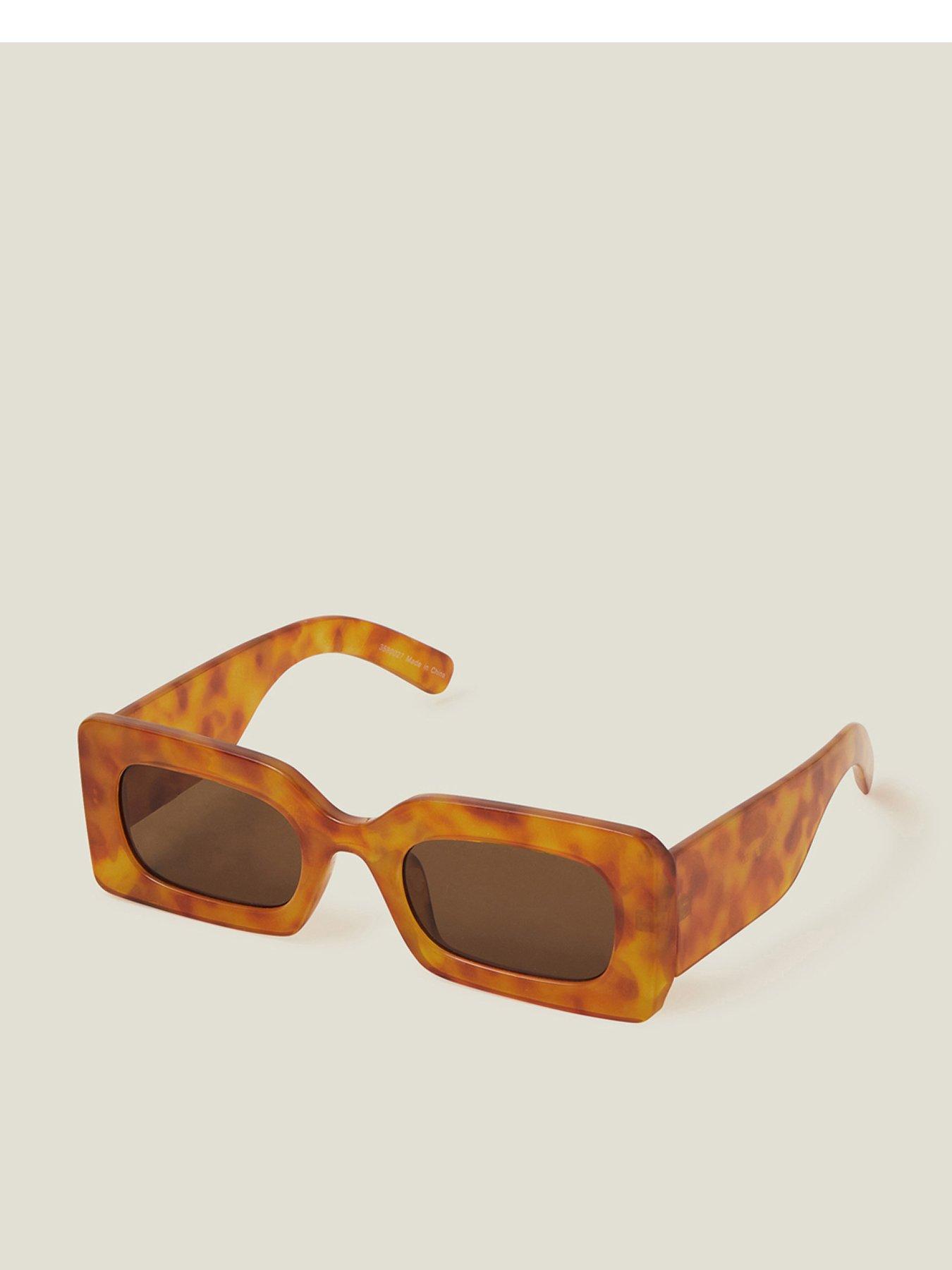 Image 1 of 3 of Accessorize Chunky Amber Rect