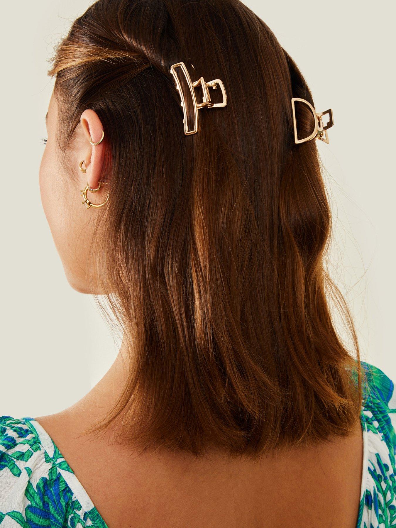 Image 2 of 3 of Accessorize 4-pack Small Metal Claw Clips