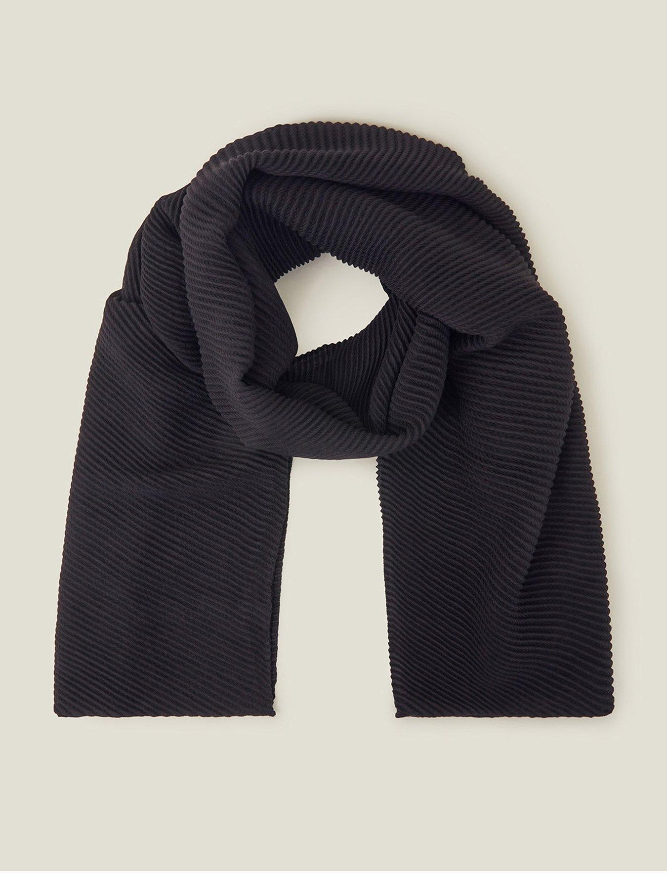 Image 1 of 3 of Accessorize Lightweight Pleated Scarf