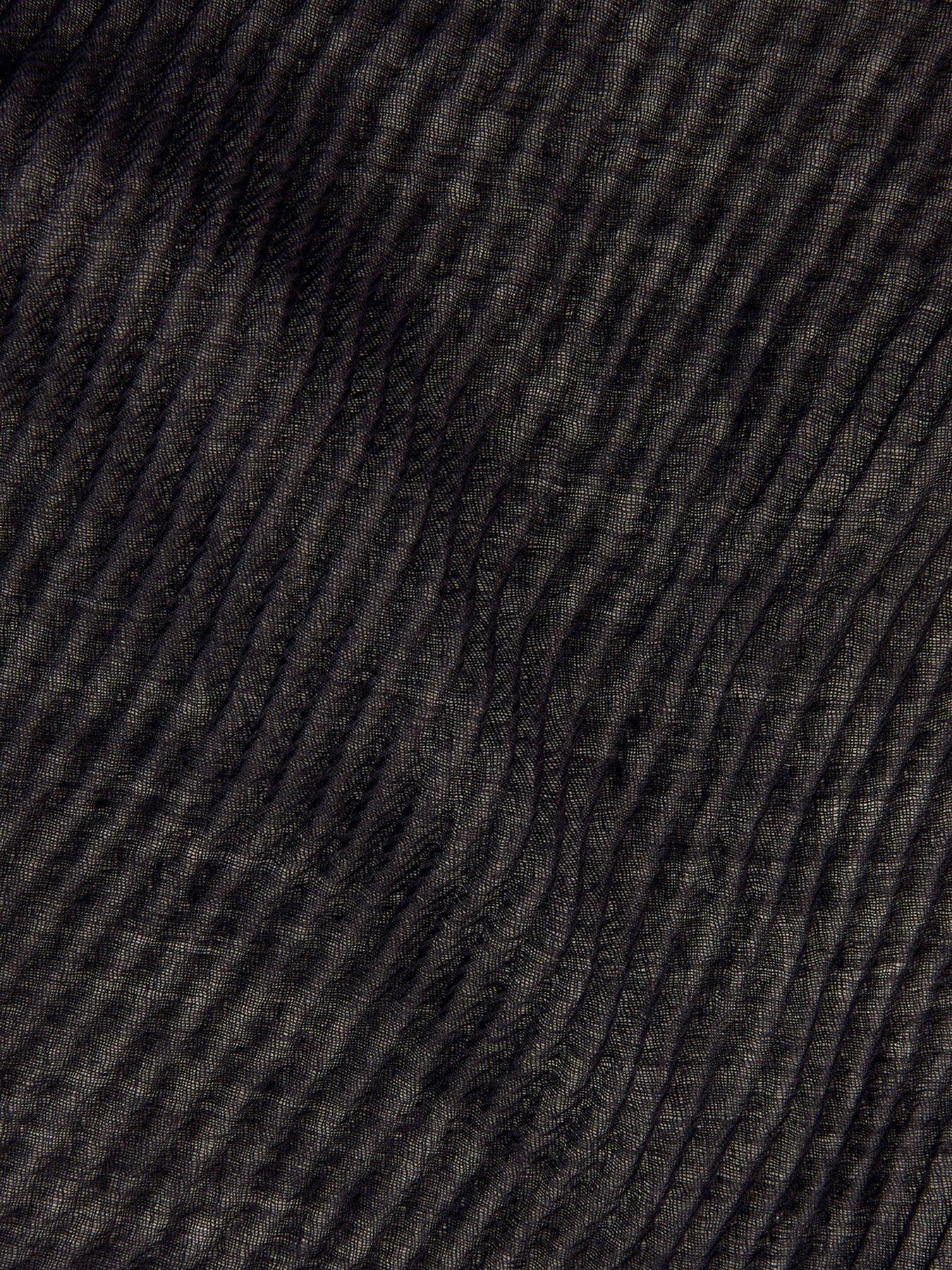 Image 3 of 3 of Accessorize Lightweight Pleated Scarf