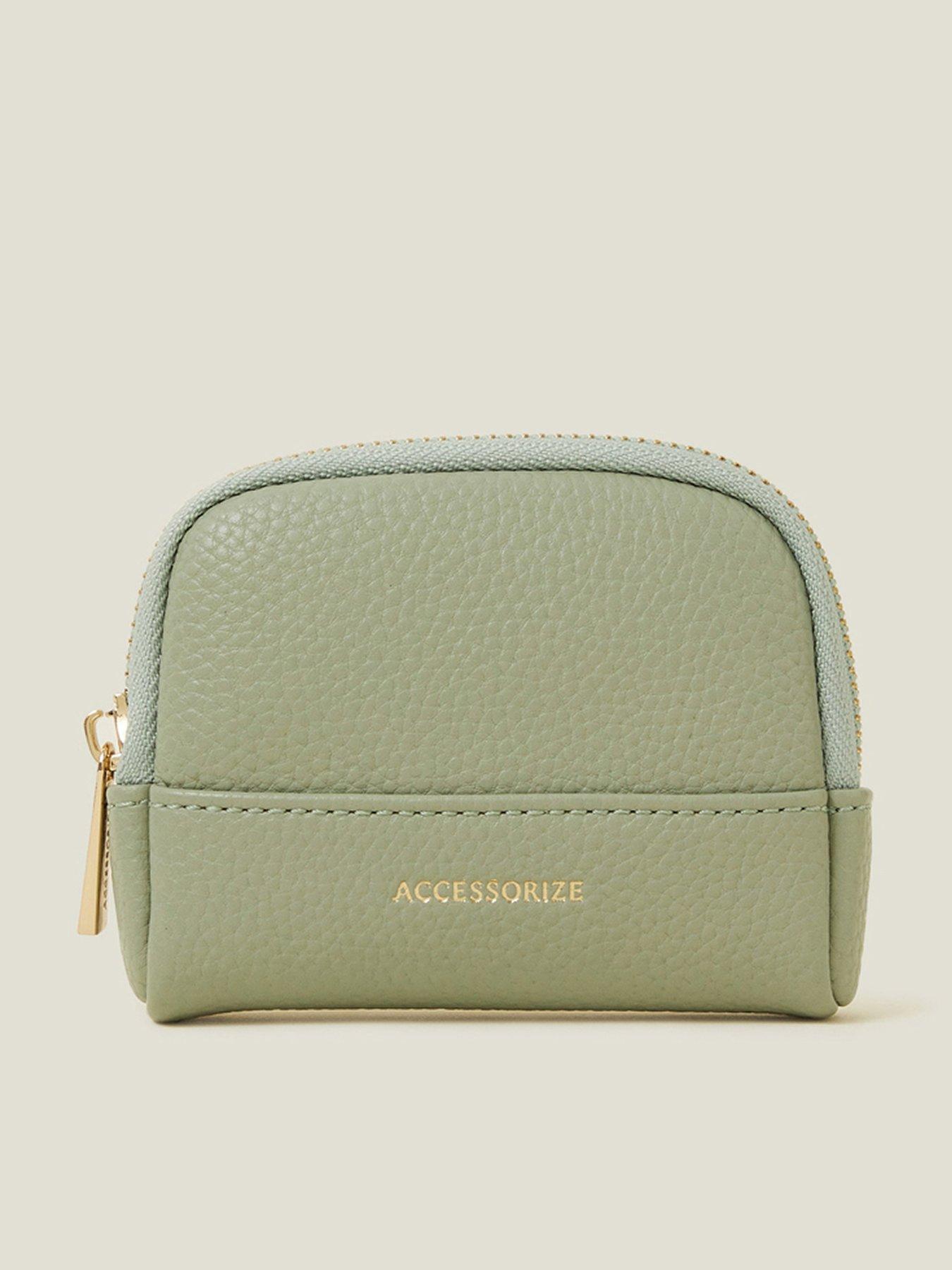 Image 1 of 3 of Accessorize Soft Crescent Coin Purse