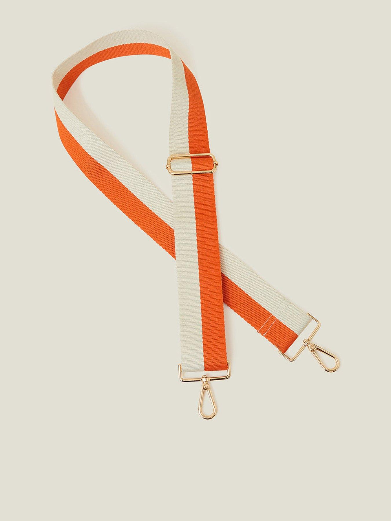 Image 1 of 3 of Accessorize Stripe Bag Strap