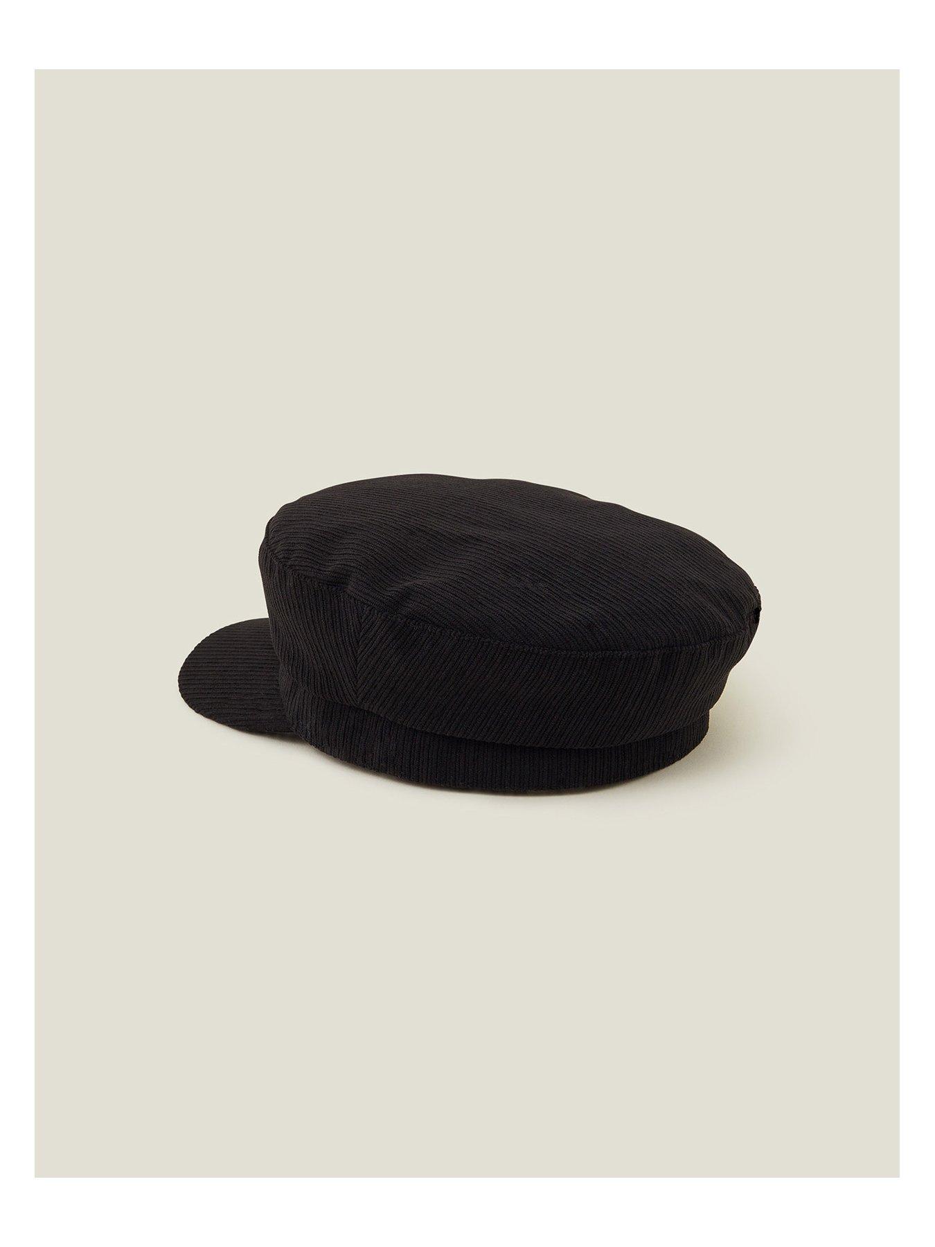 Image 3 of 4 of Accessorize Cord Baker Boy Hat