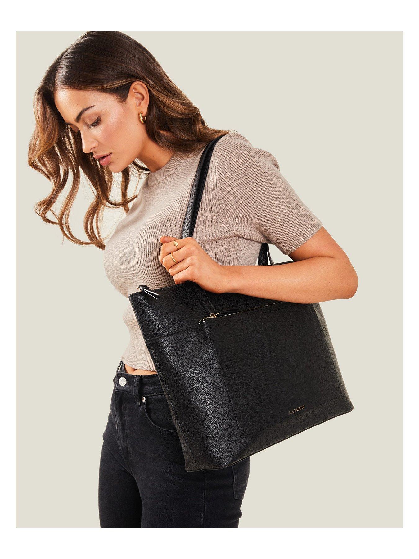 Accessorize Front Pocket Tote Bag | very.co.uk