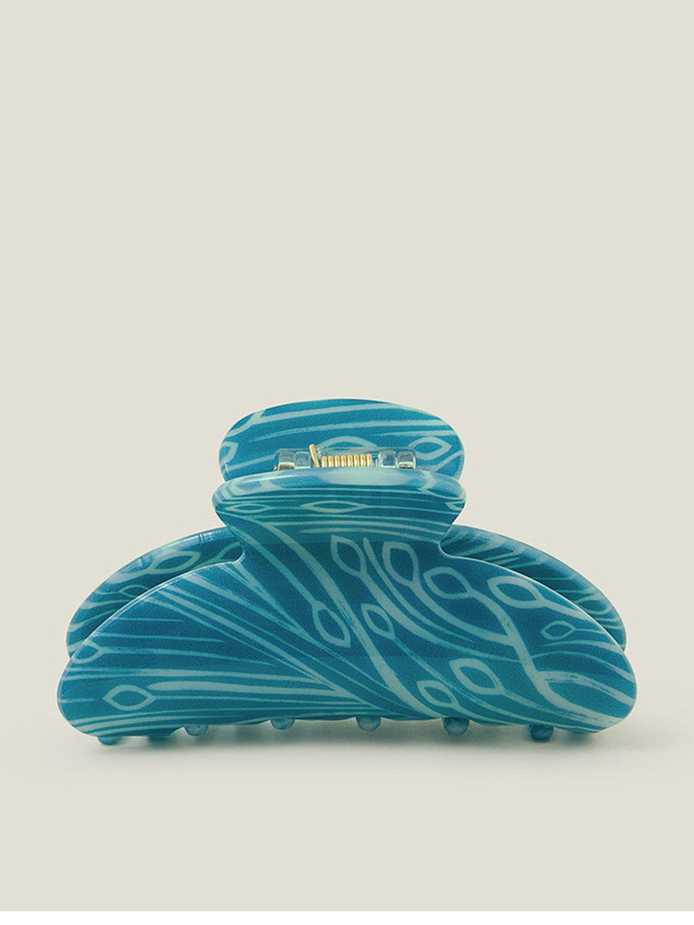 Image 1 of 3 of Accessorize Printed Claw Clip