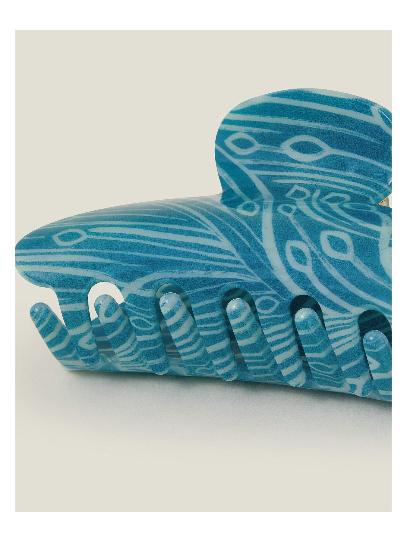Image 3 of 3 of Accessorize Printed Claw Clip