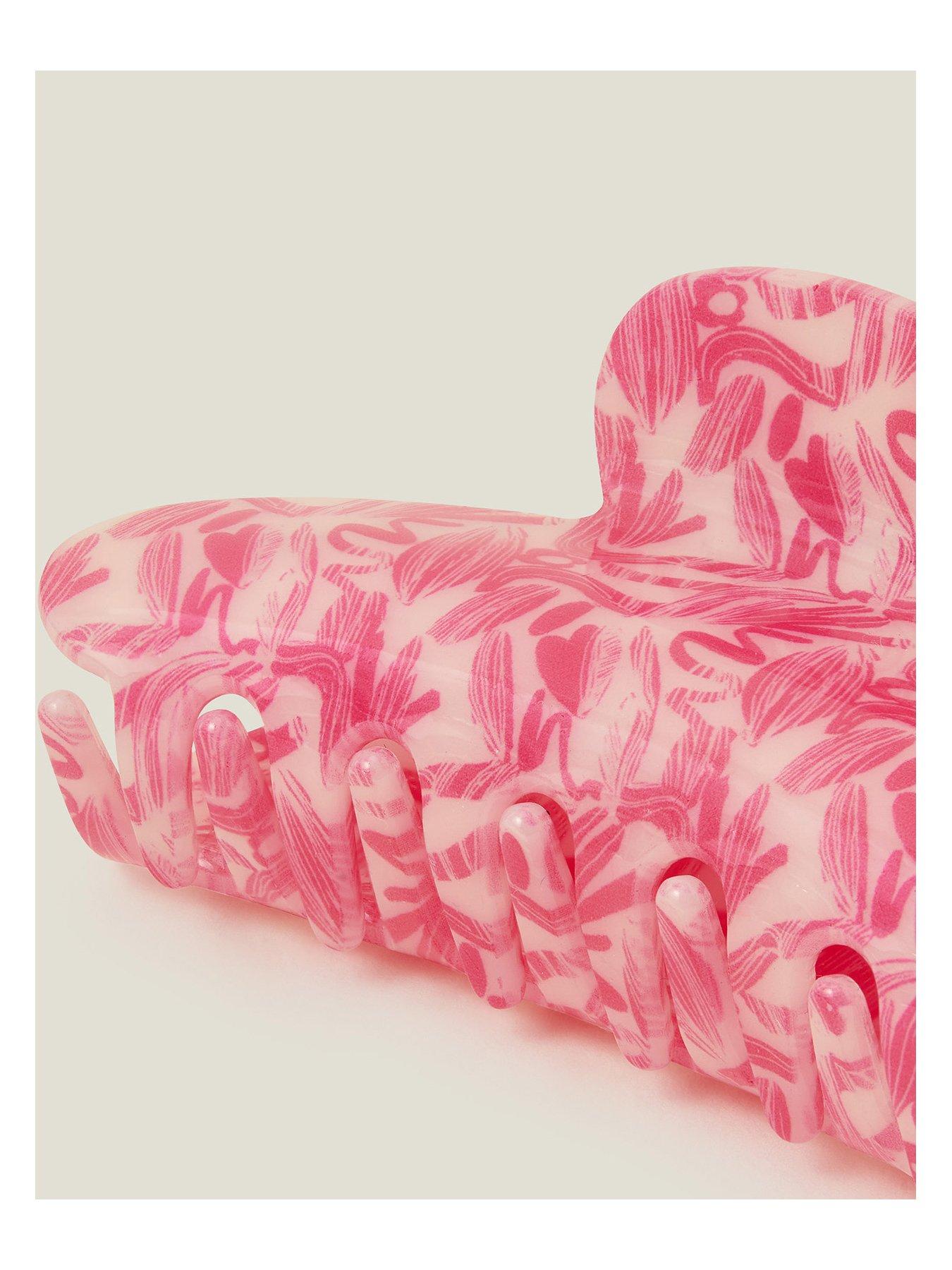 Image 3 of 3 of Accessorize Printed Claw Clip