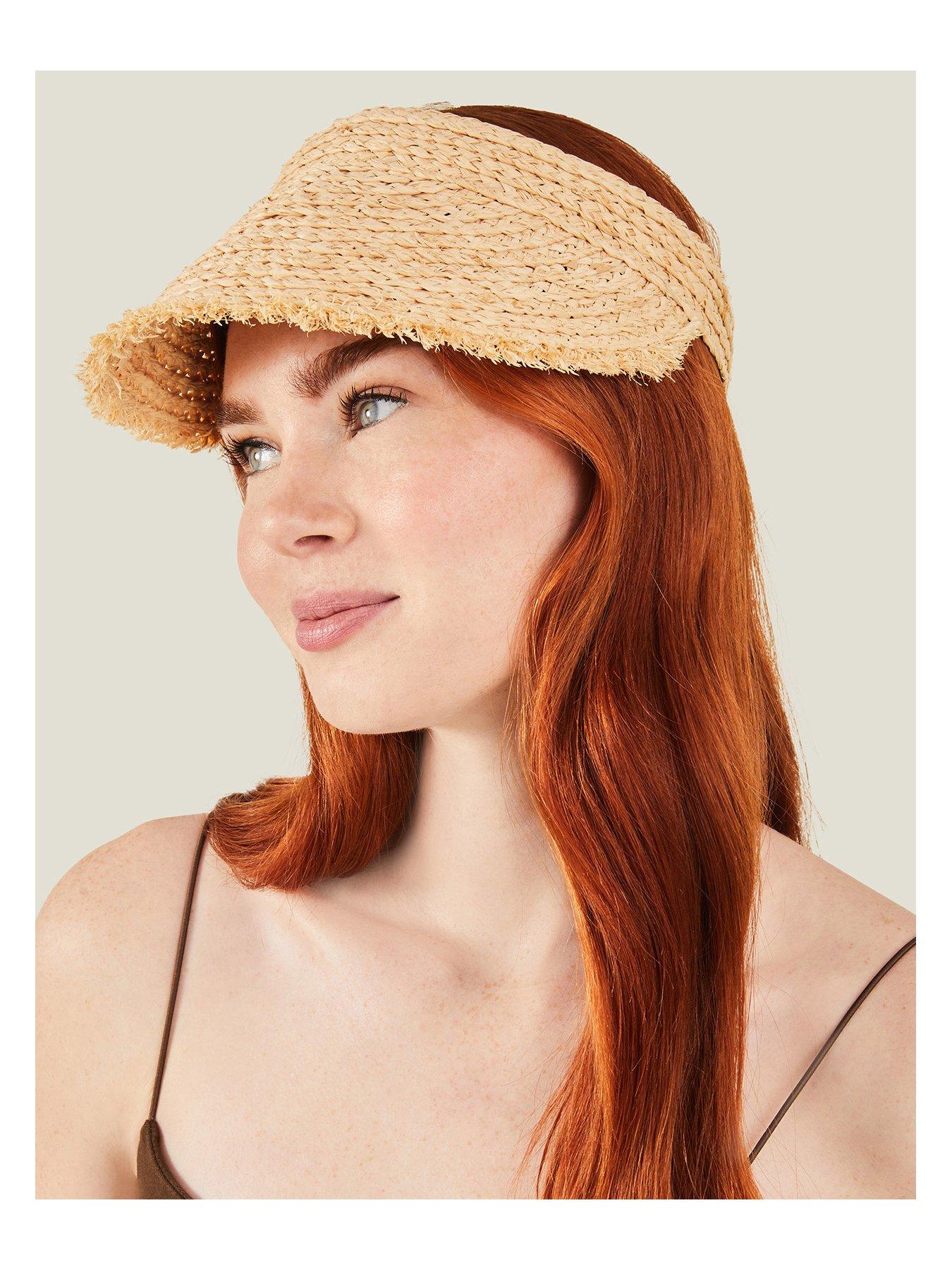 Image 2 of 4 of Accessorize Raw Edge Visor