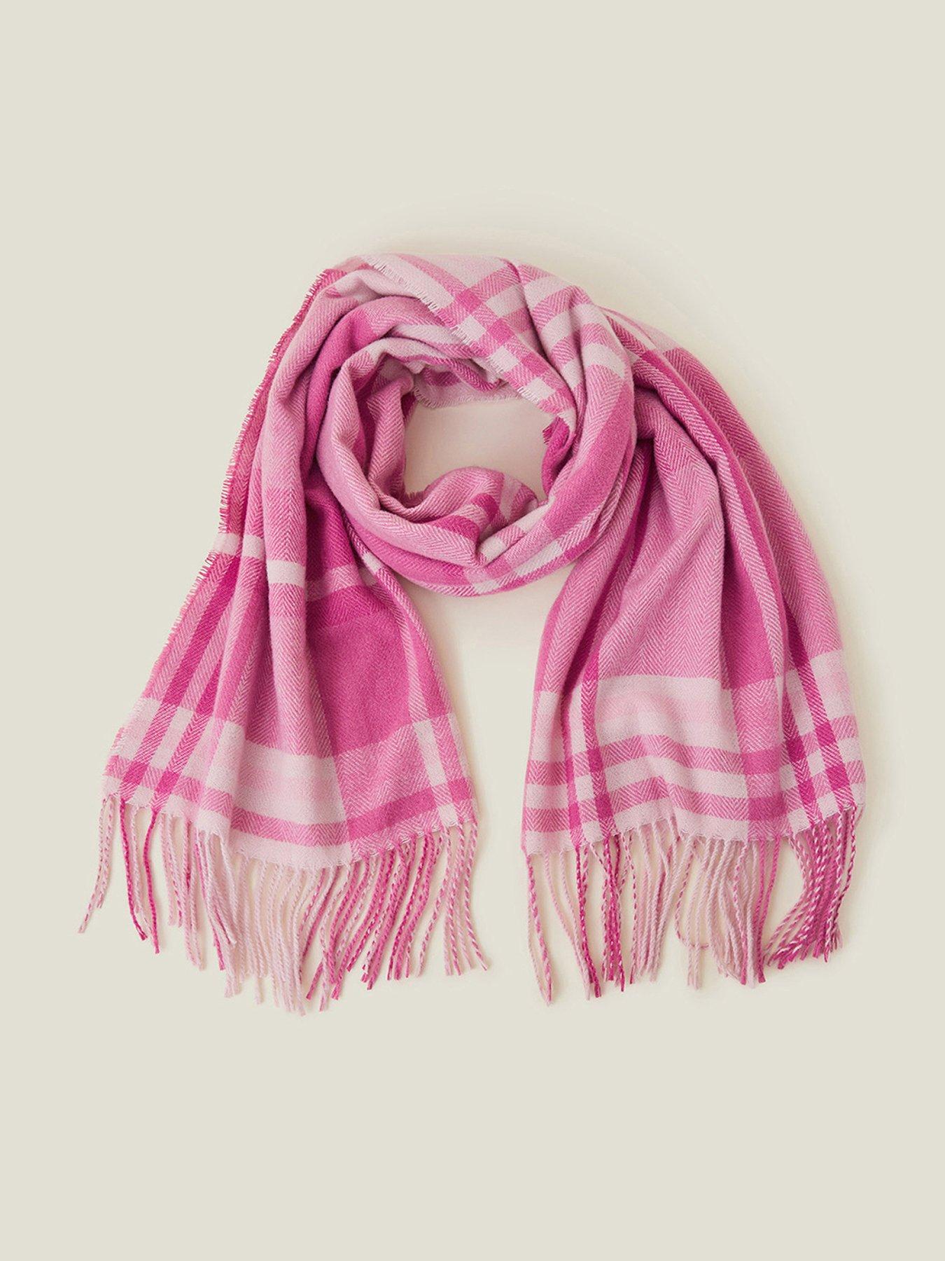 Image 1 of 3 of Accessorize Bianca Check Blanket Scarf