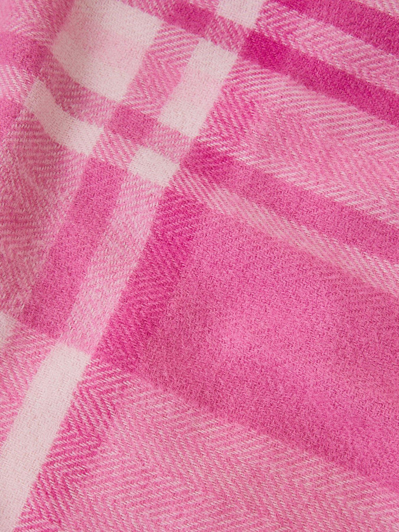 Image 3 of 3 of Accessorize Bianca Check Blanket Scarf