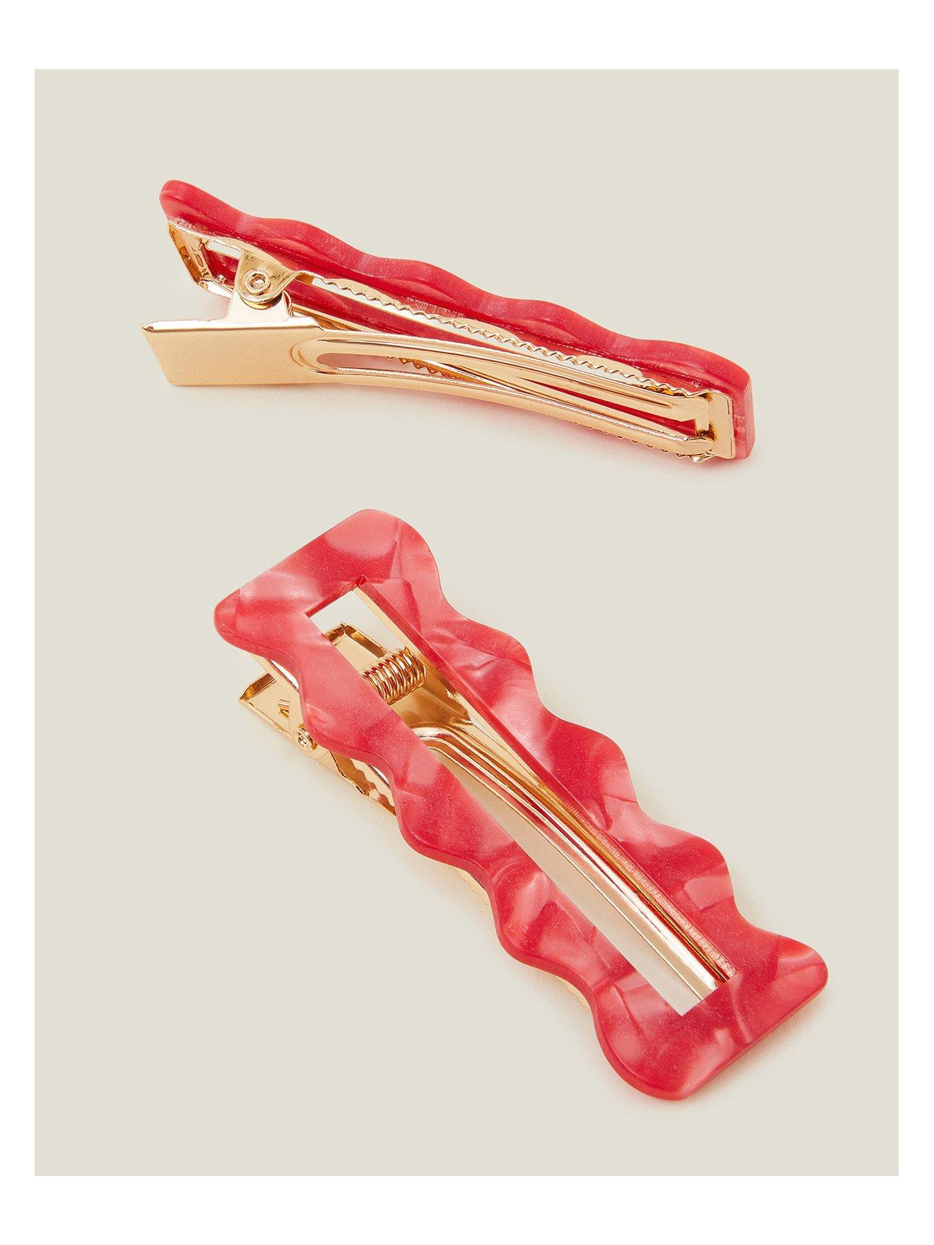 Image 3 of 3 of Accessorize 2 X Wavy Snap Clips
