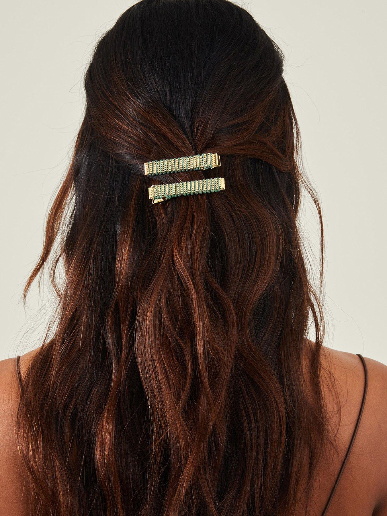 Accessorize 2 X Wrapped Snap Clips | Very