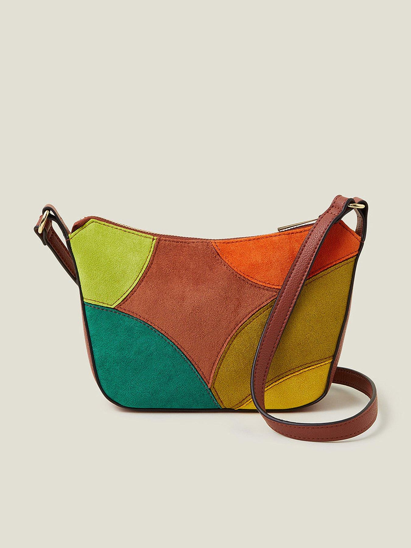 Image 1 of 4 of Accessorize Patchwork Cross Body