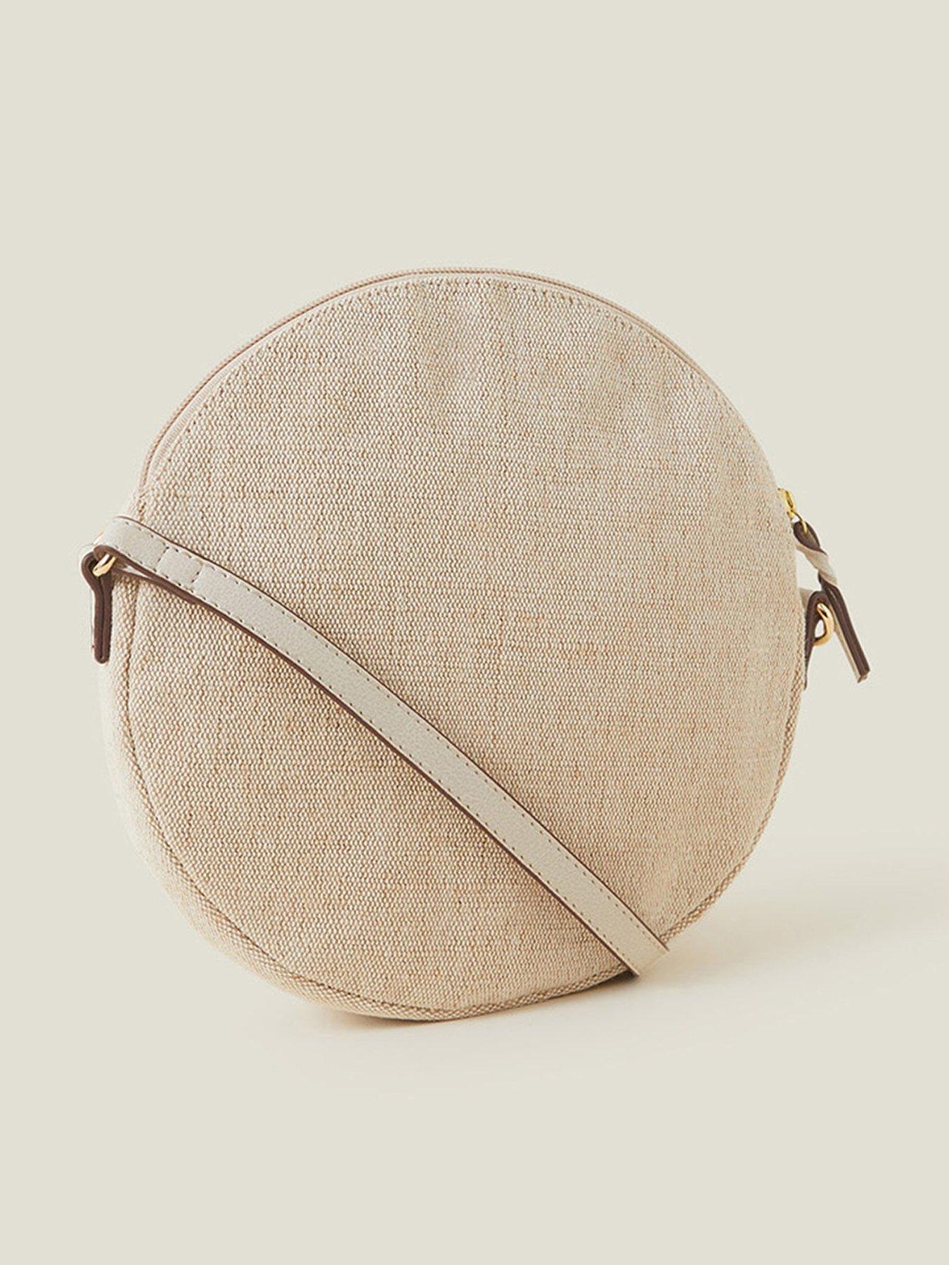 Image 3 of 4 of Accessorize Macrame Circle Cross-body Bag