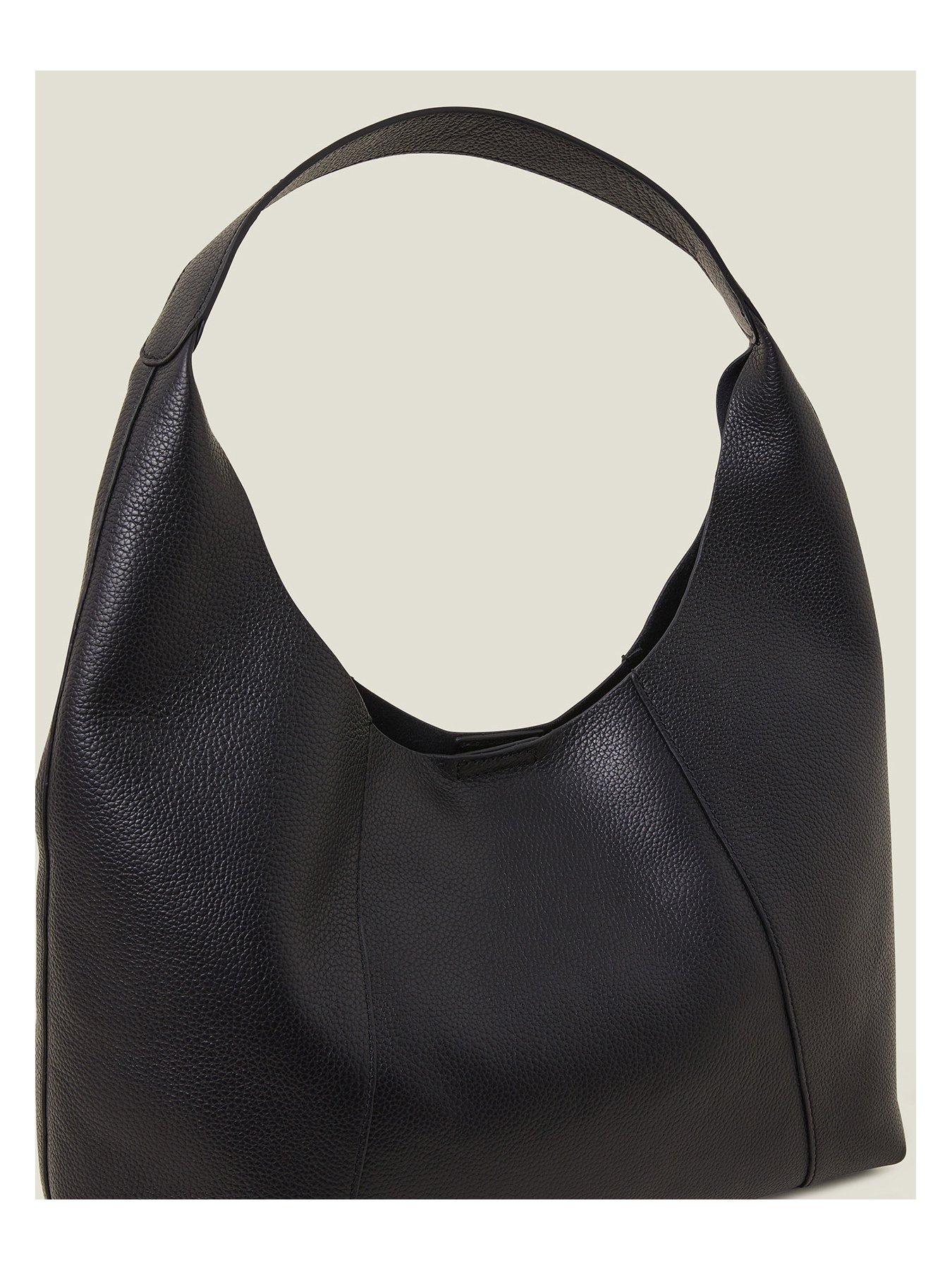 Image 4 of 4 of Accessorize Leather Black Shoulder