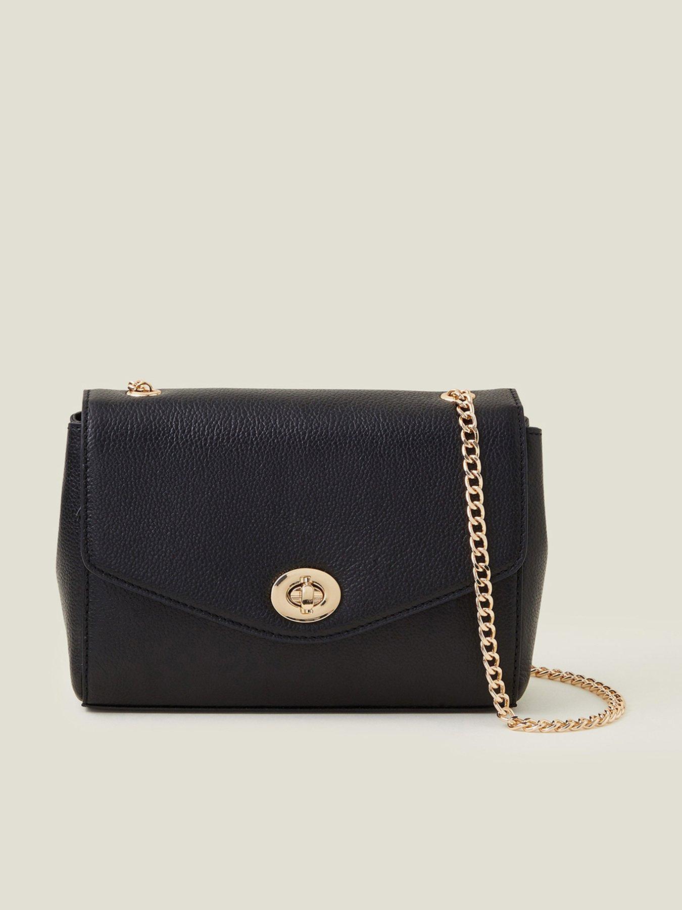 Image 1 of 4 of Accessorize Leather Chain Twistlock