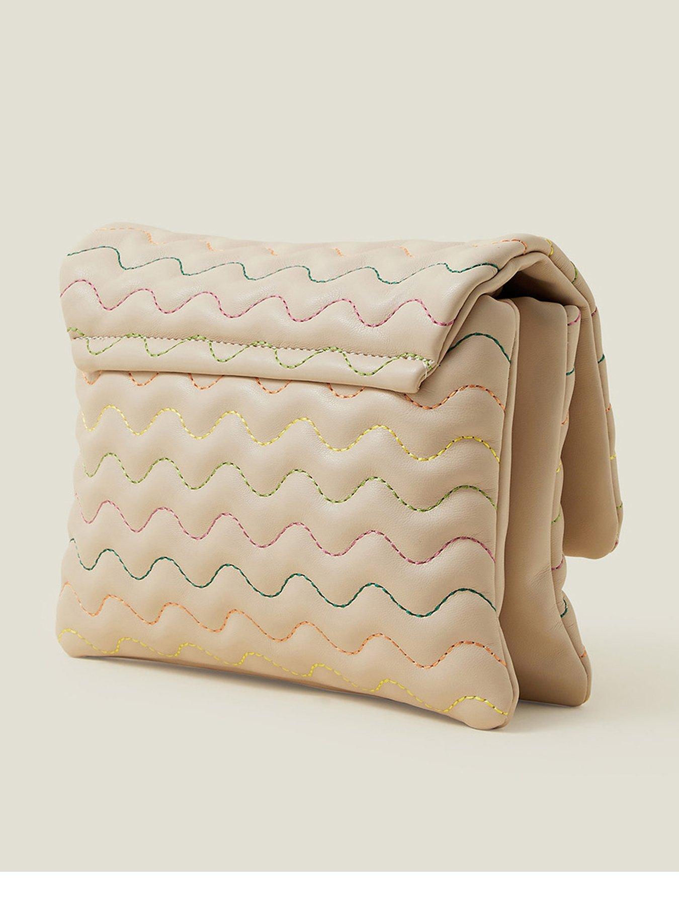 Image 3 of 4 of Accessorize Wiggle Stitch Cross Body