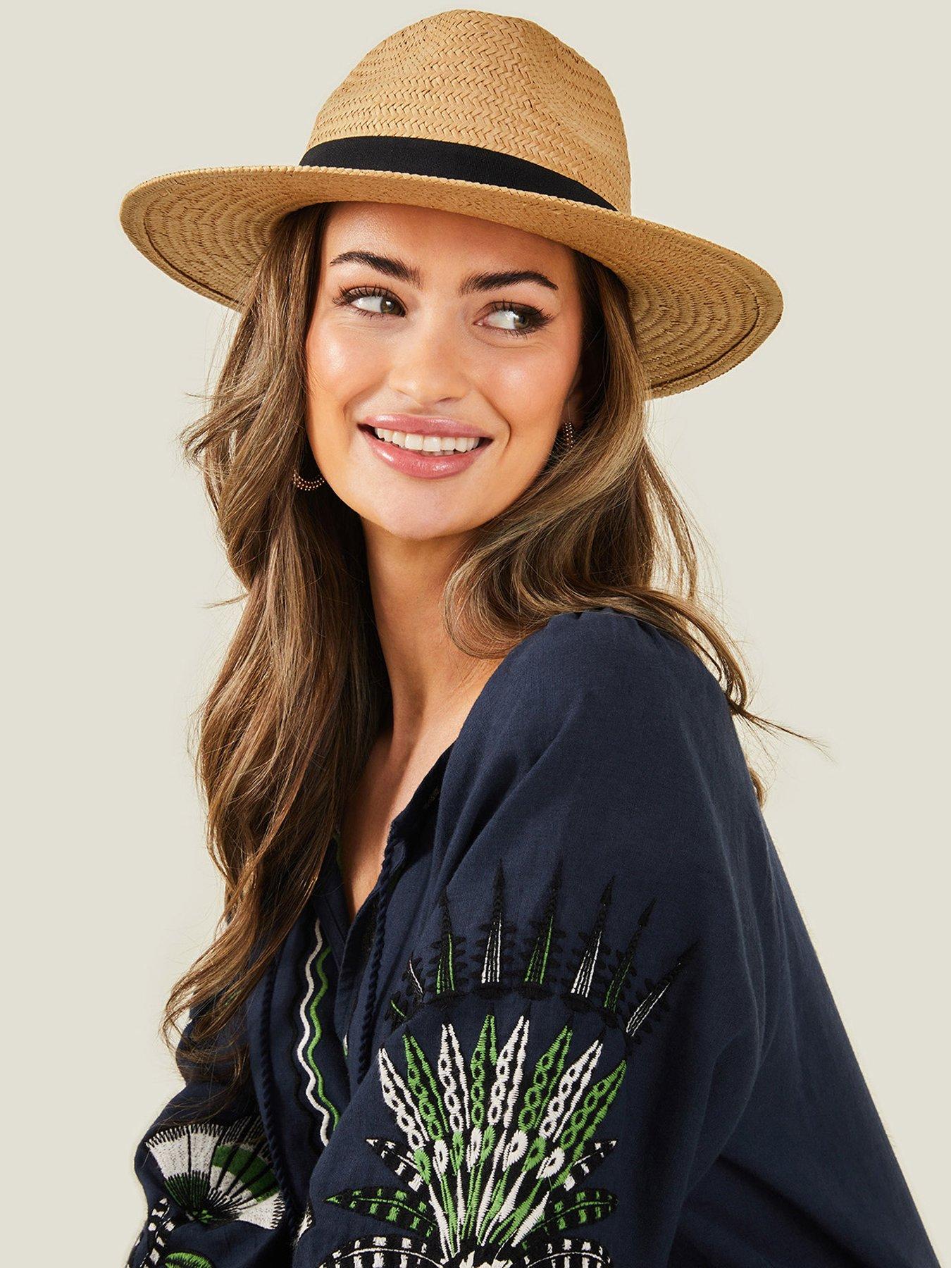 Image 2 of 3 of Accessorize Tan Panama