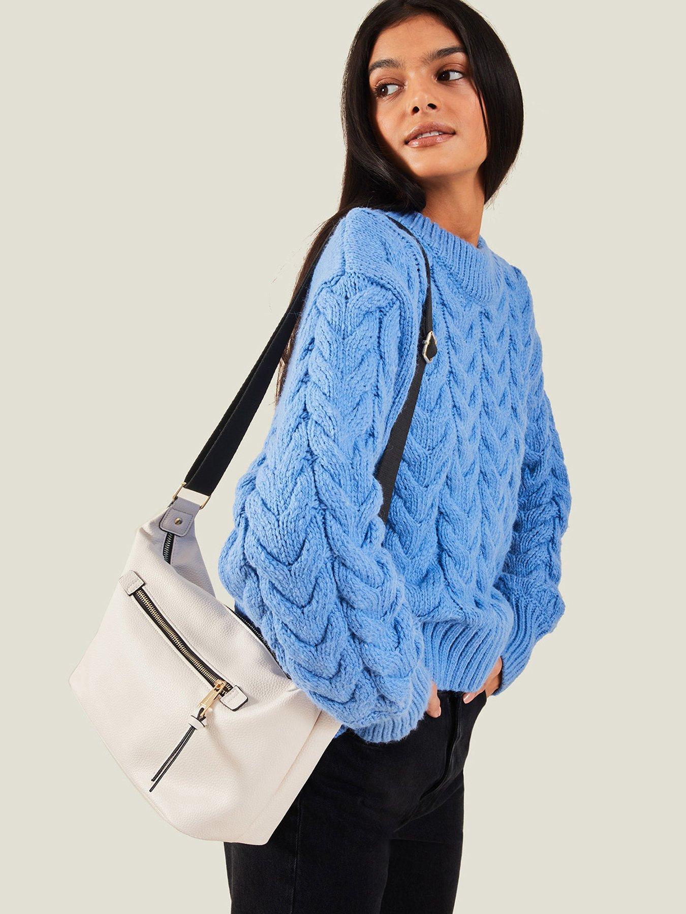 Image 2 of 4 of Accessorize Slouchy Webbing Strap Bag