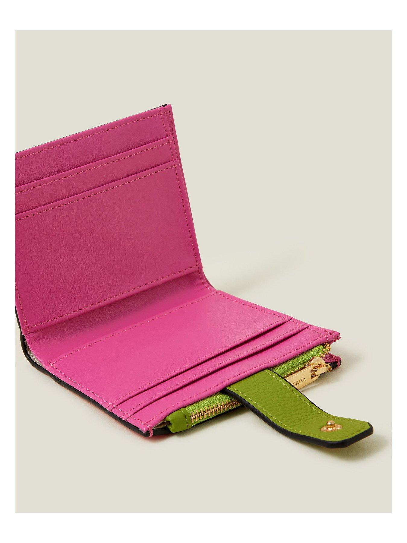 Image 3 of 3 of Accessorize Colourblock Ch Zip Purse