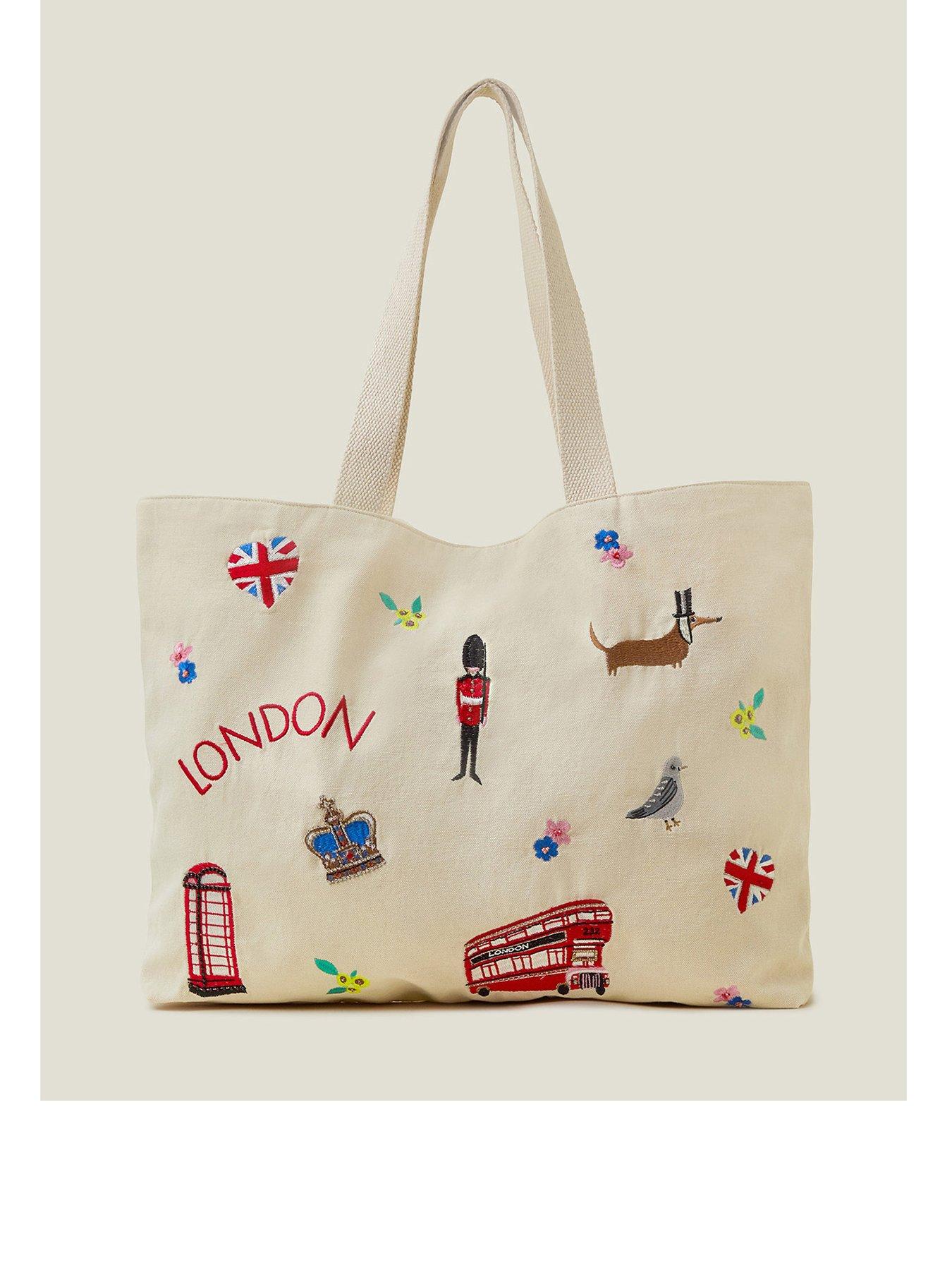 Accessorize London Emb Shopper