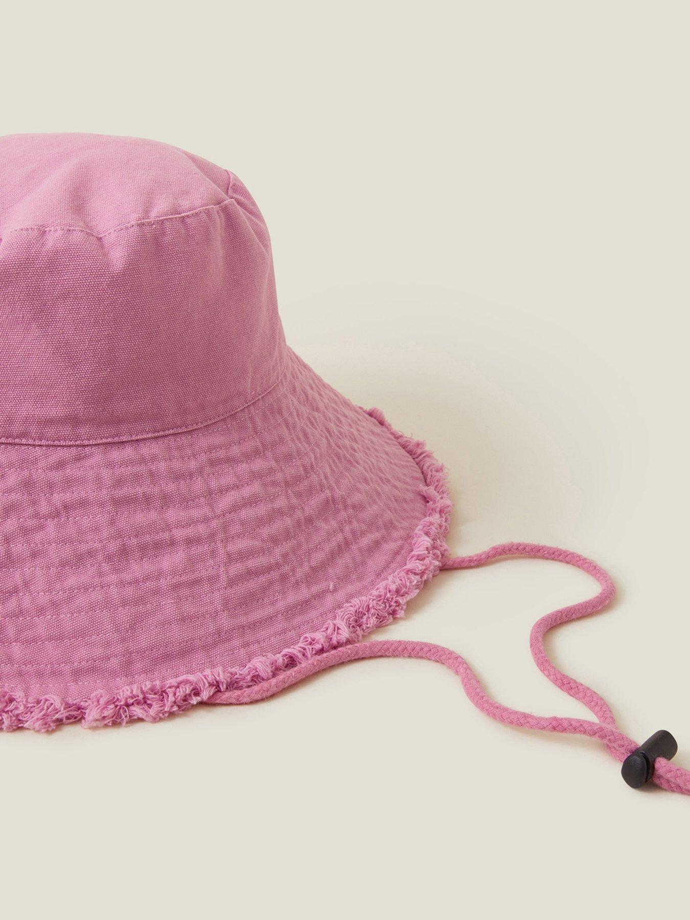 Image 3 of 3 of Accessorize Lace Trim Bucket Hat