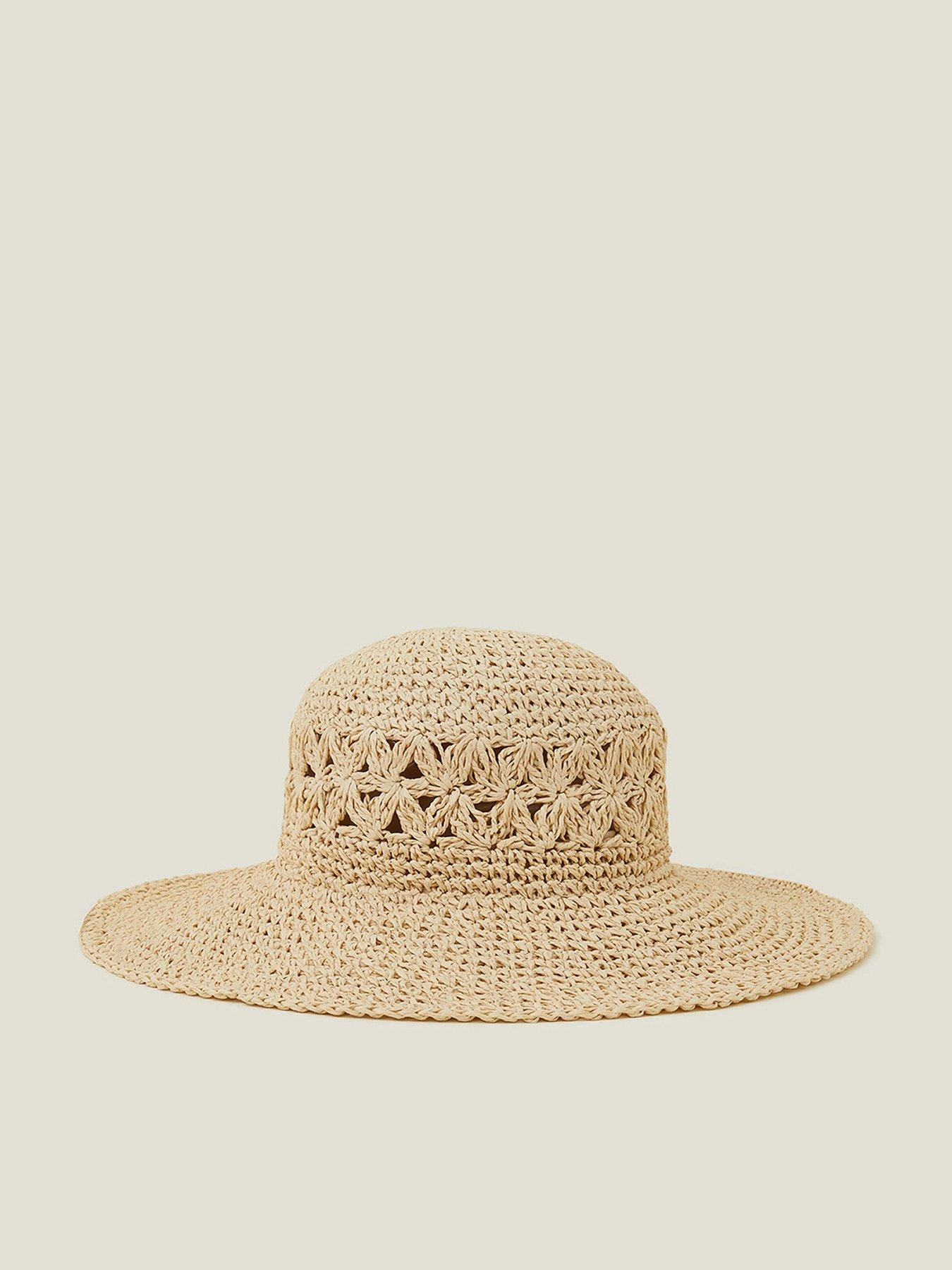 Image 1 of 3 of Accessorize Loose Weave Floppy