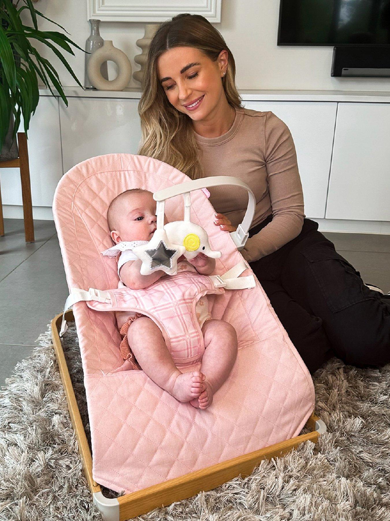 My Babiie Dani Dyer Nursery Rocker - Pink Plaid