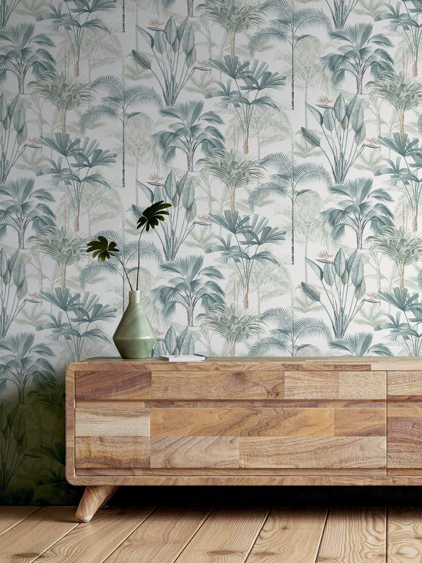 undefined King Palm Green Wallpaper