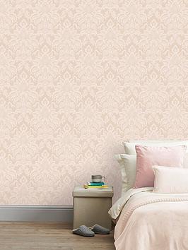 Product photograph of Arthouse Glisten Blush Wallpaper from very.co.uk