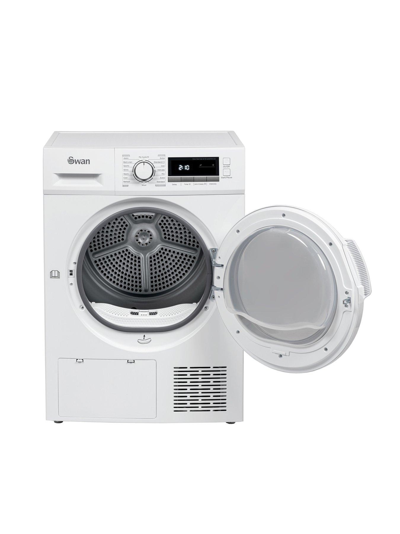 Image 2 of 6 of Swan STH75110W 8kg Load&nbsp;Heat Pump Tumble Dryer - White