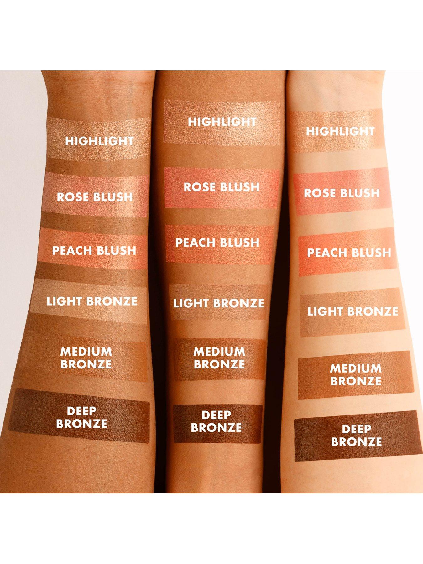 Image 3 of 8 of Iconic London Multi-Use Cream Blush, Bronze and Highlight Palette