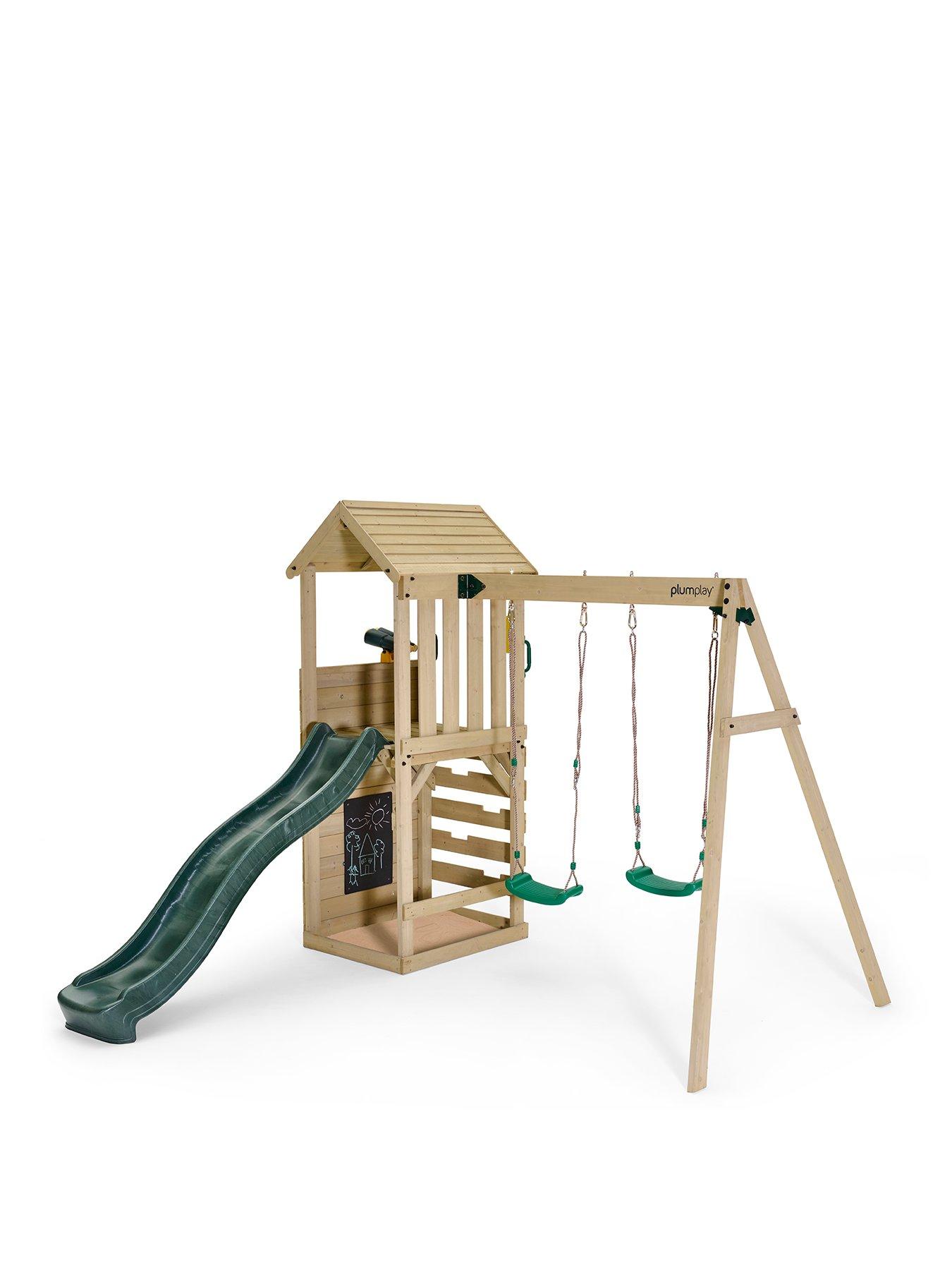 Plum swings and slides online