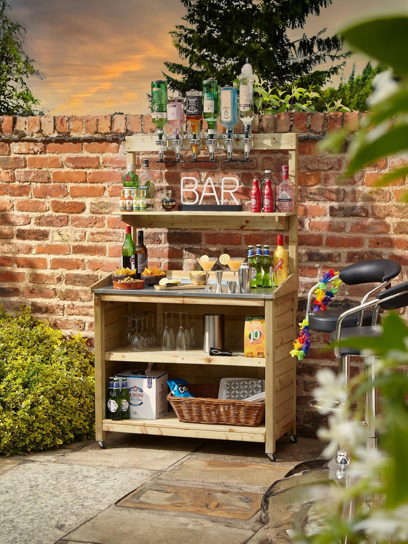 Product photograph of Rowlinson Garden Mini Bar from very.co.uk