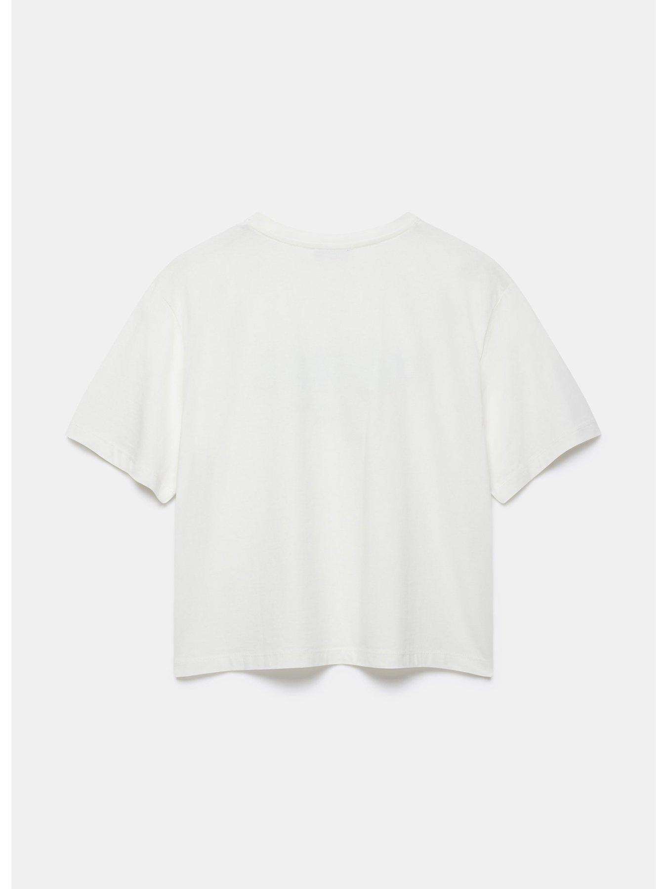 Mint Velvet Neutral Paris Slogan T-Shirt | Very.co.uk