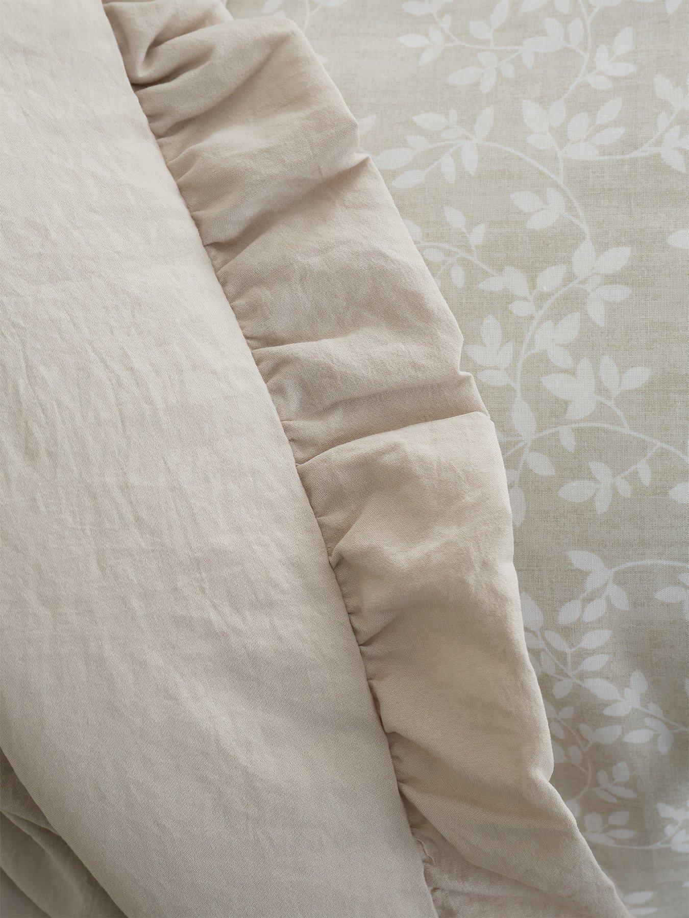 Image 2 of 2 of Bianca Soft Washed Frill Bedspread