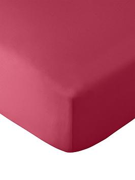 Product photograph of Catherine Lansfield So Soft Easy Iron Fitted Sheet from very.co.uk