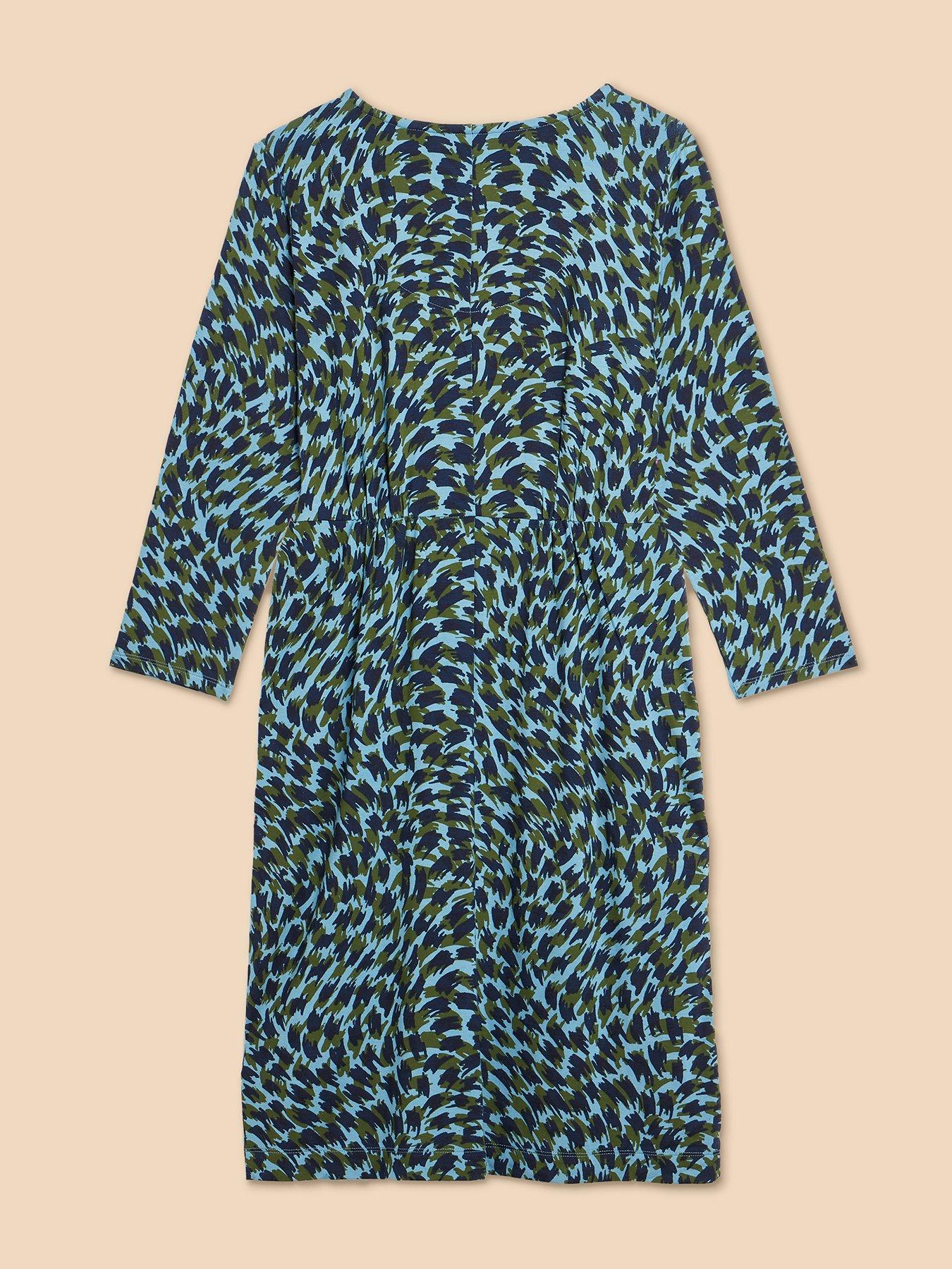 White Stuff Tallie Jersey Dress - Teal | Very.co.uk