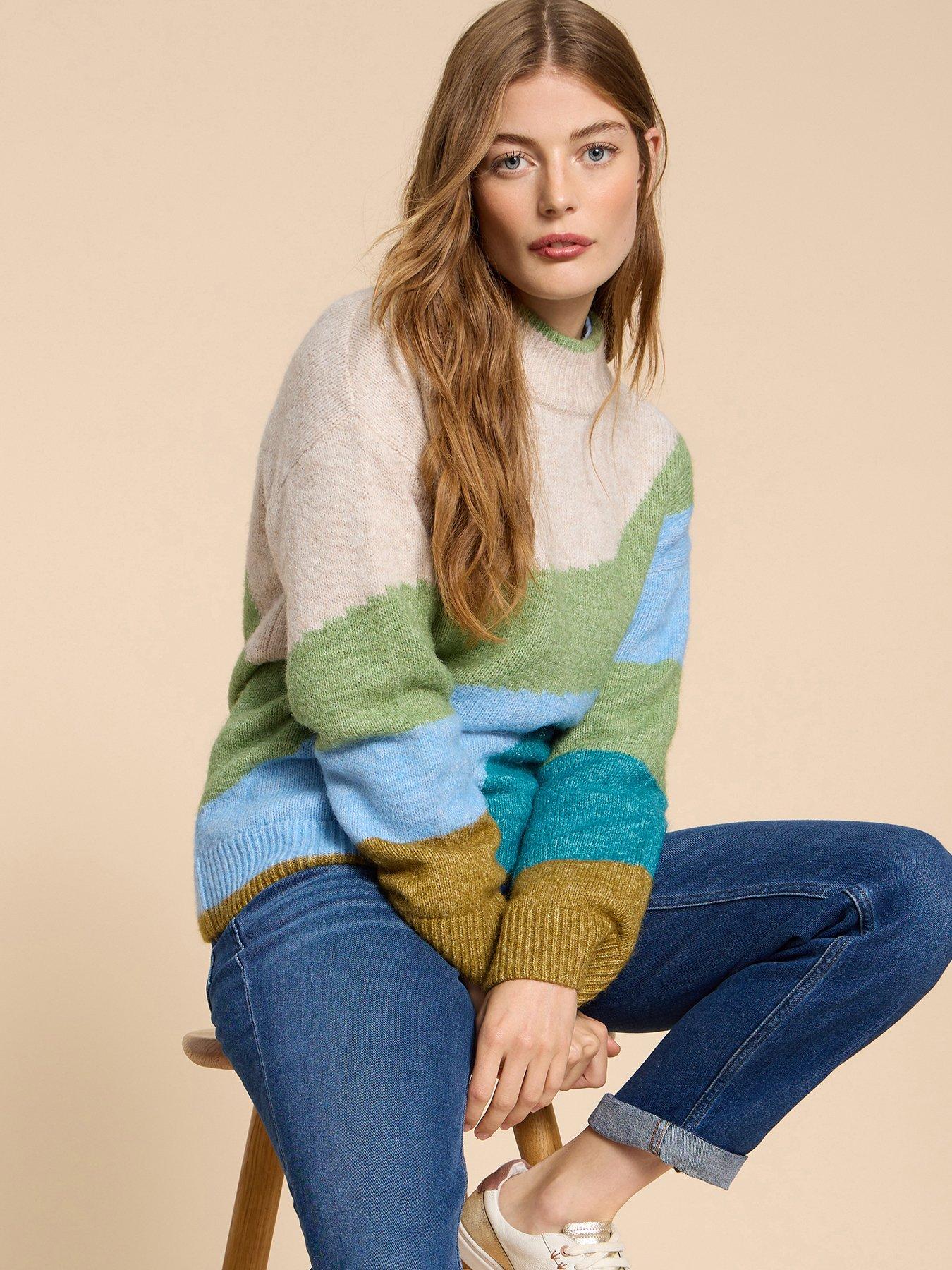 White stuff eastside jumper green sale