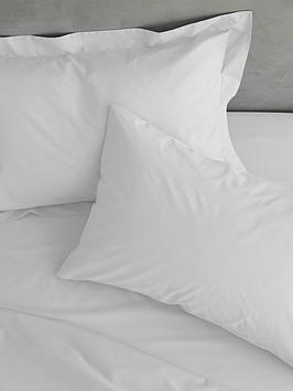 Product photograph of Catherine Lansfield Easy Iron Oxford Pillowcase Pair from very.co.uk