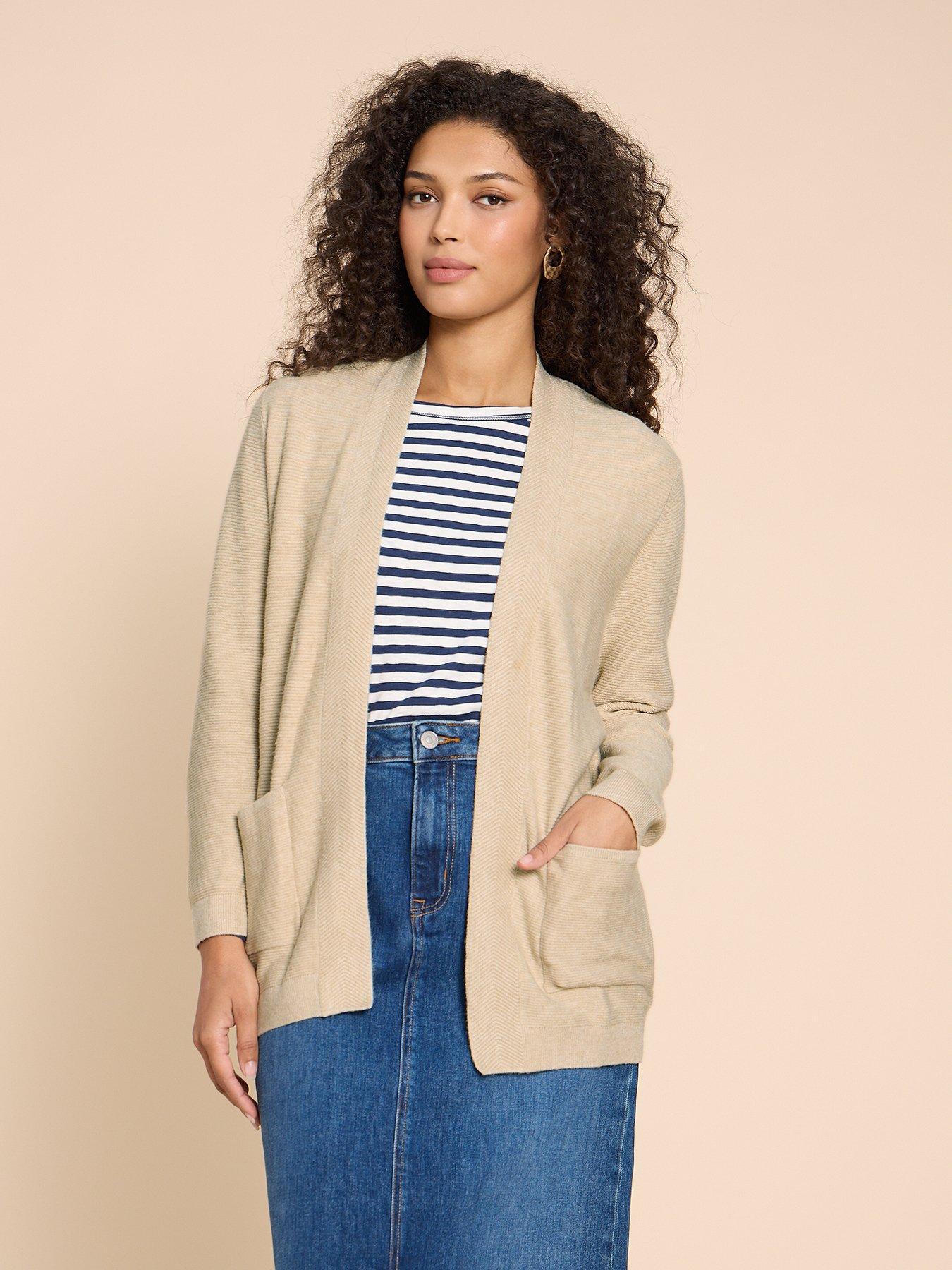 Beige hotsell longline cardigan