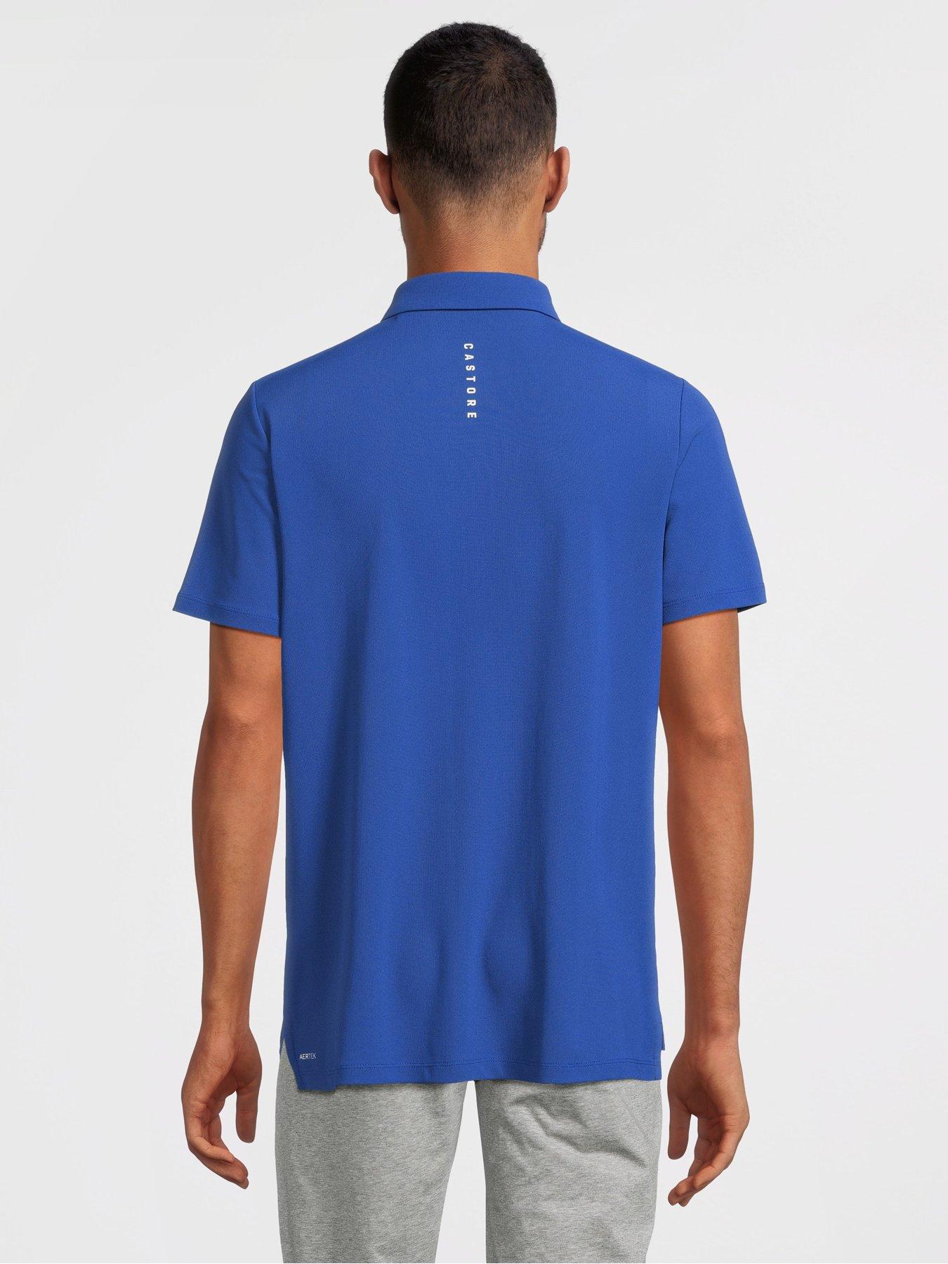 Image 2 of 5 of Castore Mens Golf Essential Polo - Blue