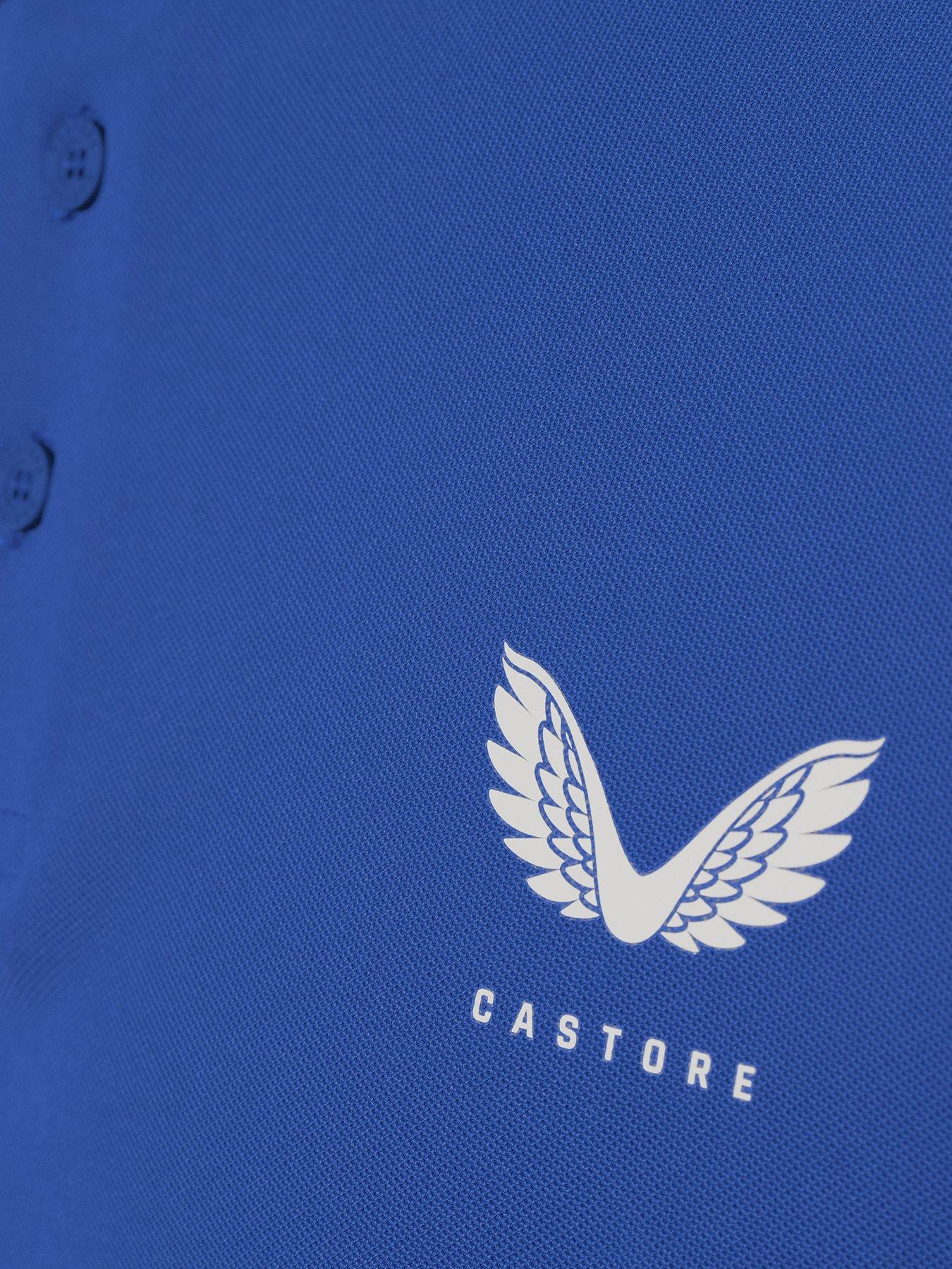 Image 4 of 5 of Castore Mens Golf Essential Polo - Blue