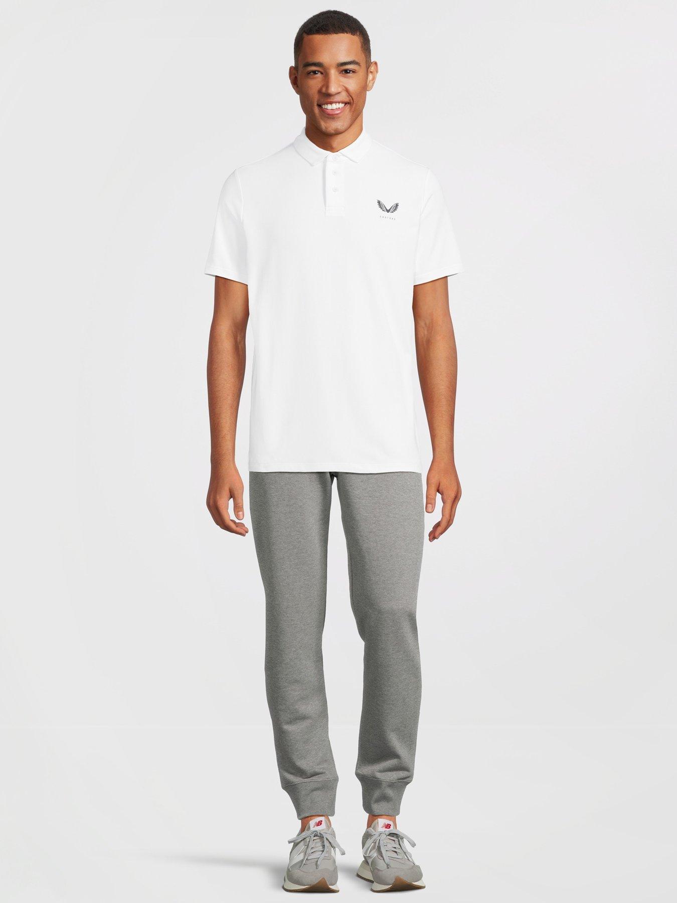 Image 3 of 5 of Castore Mens Golf Essentialpolo - White