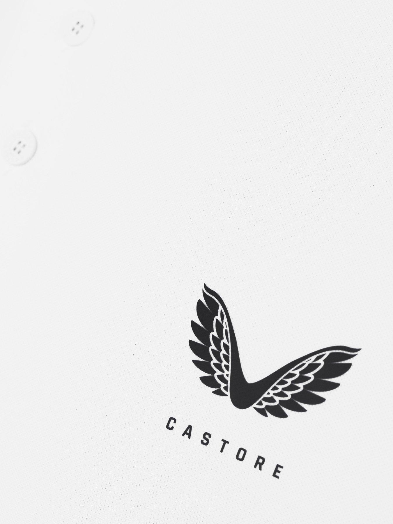 Image 4 of 5 of Castore Mens Golf Essentialpolo - White