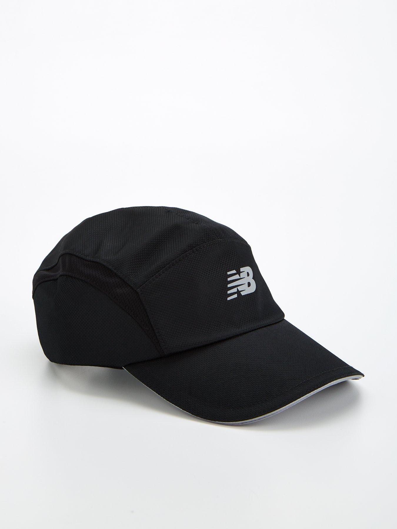 New Balance Unisex 5 Panel Running Cap Black Very